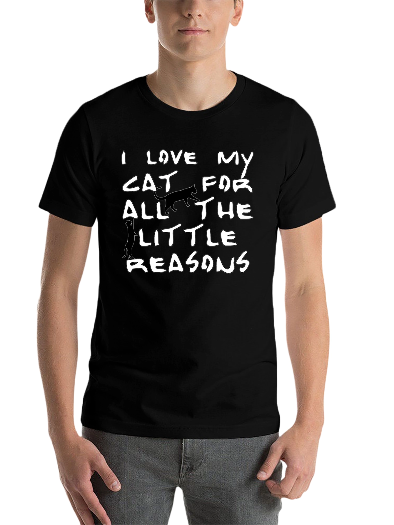 I Love My Cat T-Shirt