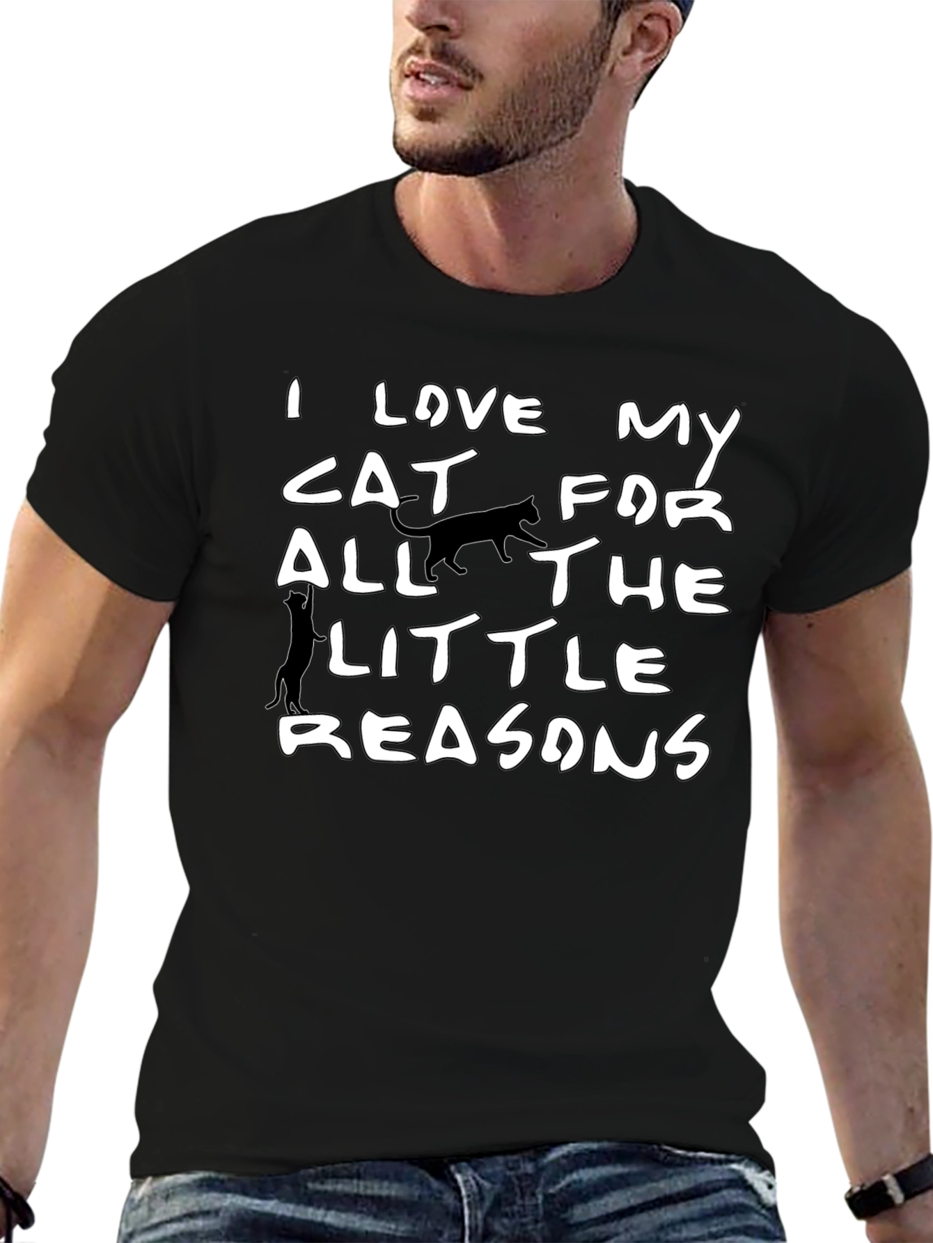 I Love My Cat T-Shirt