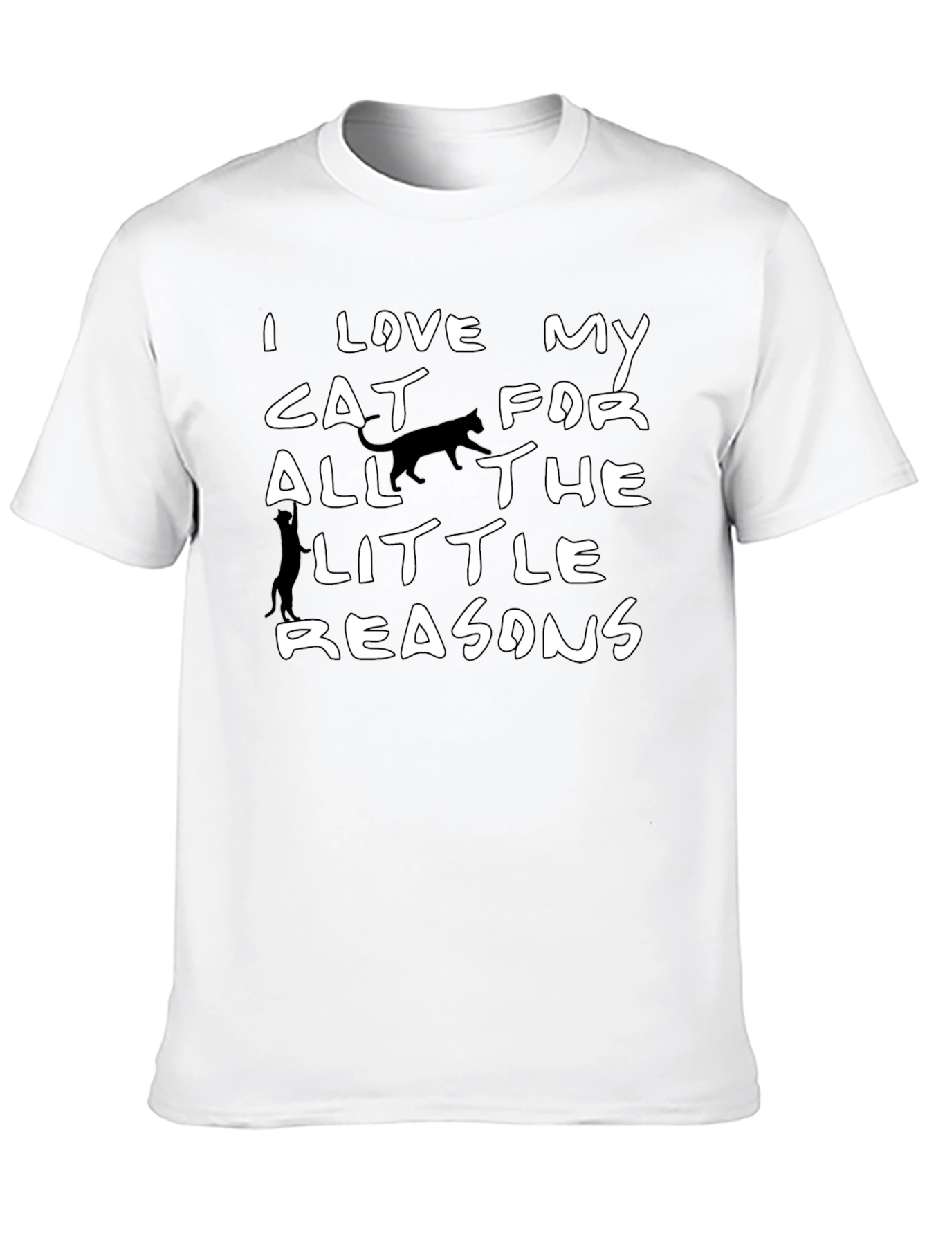 I Love My Cat T-Shirt