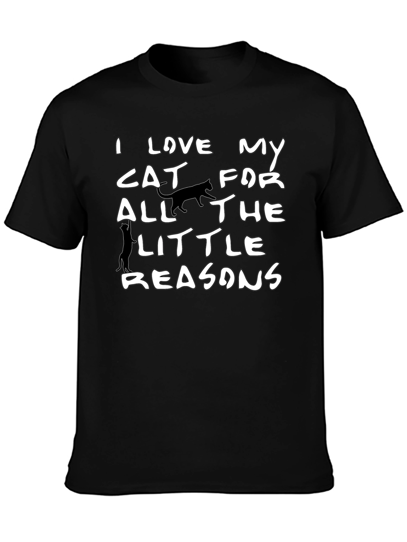 I Love My Cat T-Shirt