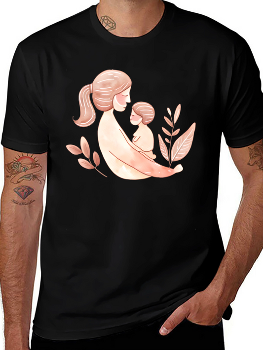 Mother and Child Graphic Tee