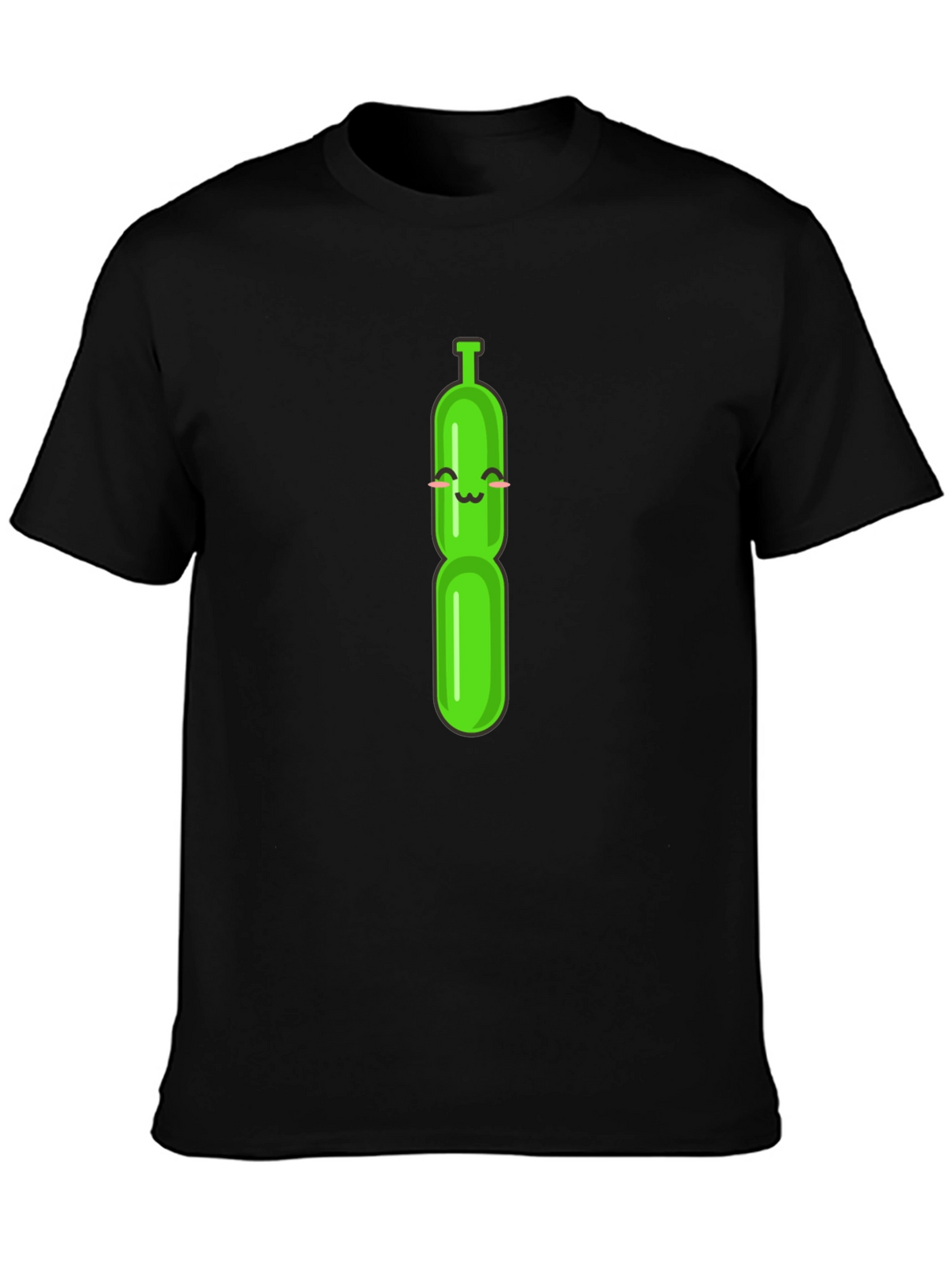 Fun Balloon Animal Graphic Tee - Black
