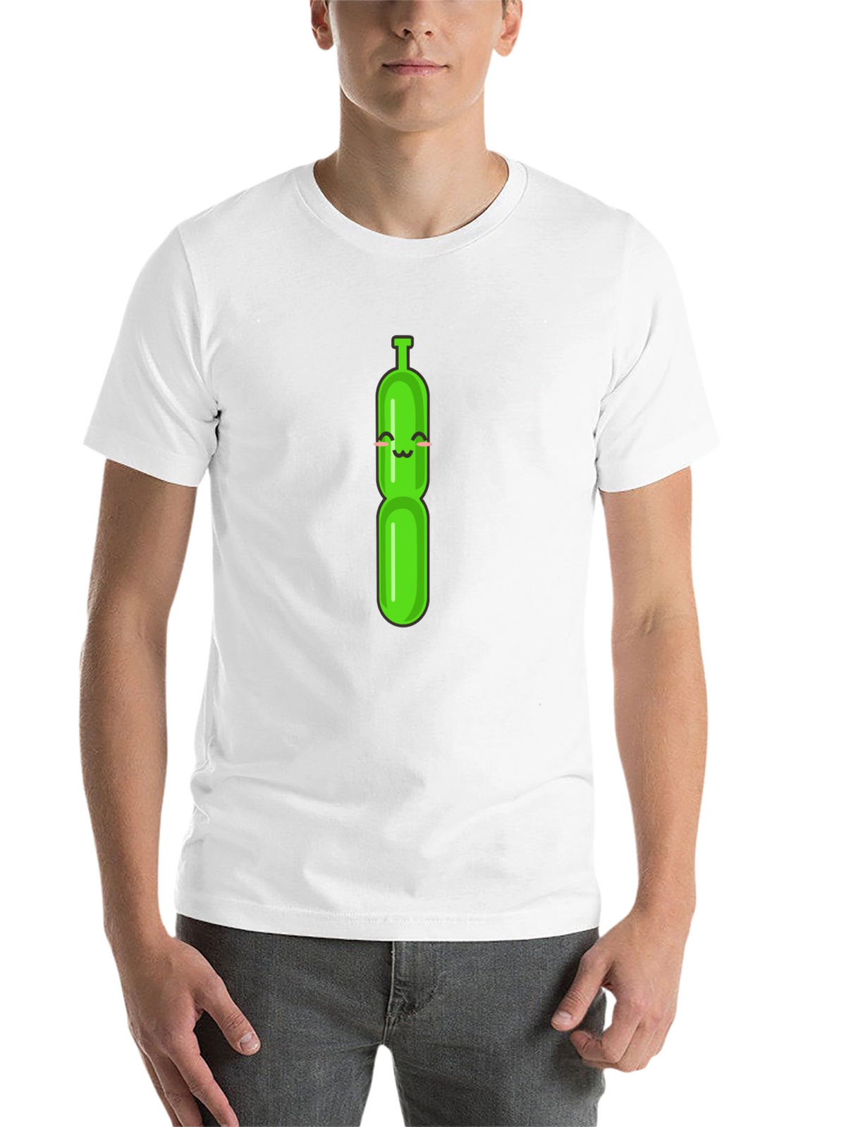 Fun Balloon Animal Graphic Tee - Black