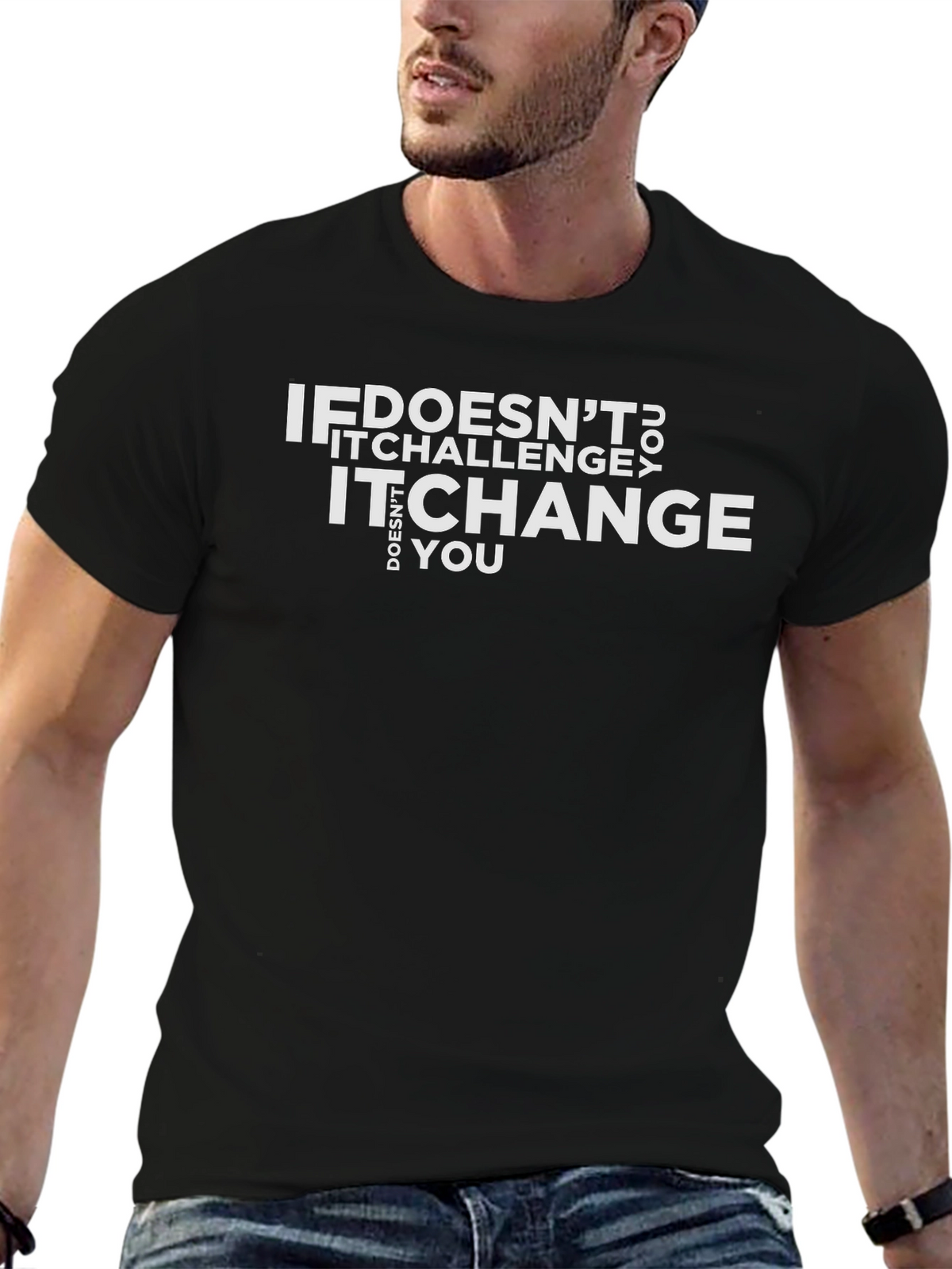 Inspirational Quote Graphic Tee