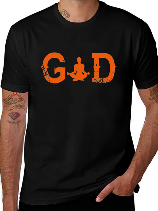 God Yoga Graphic T-Shirt - Relaxed Fit