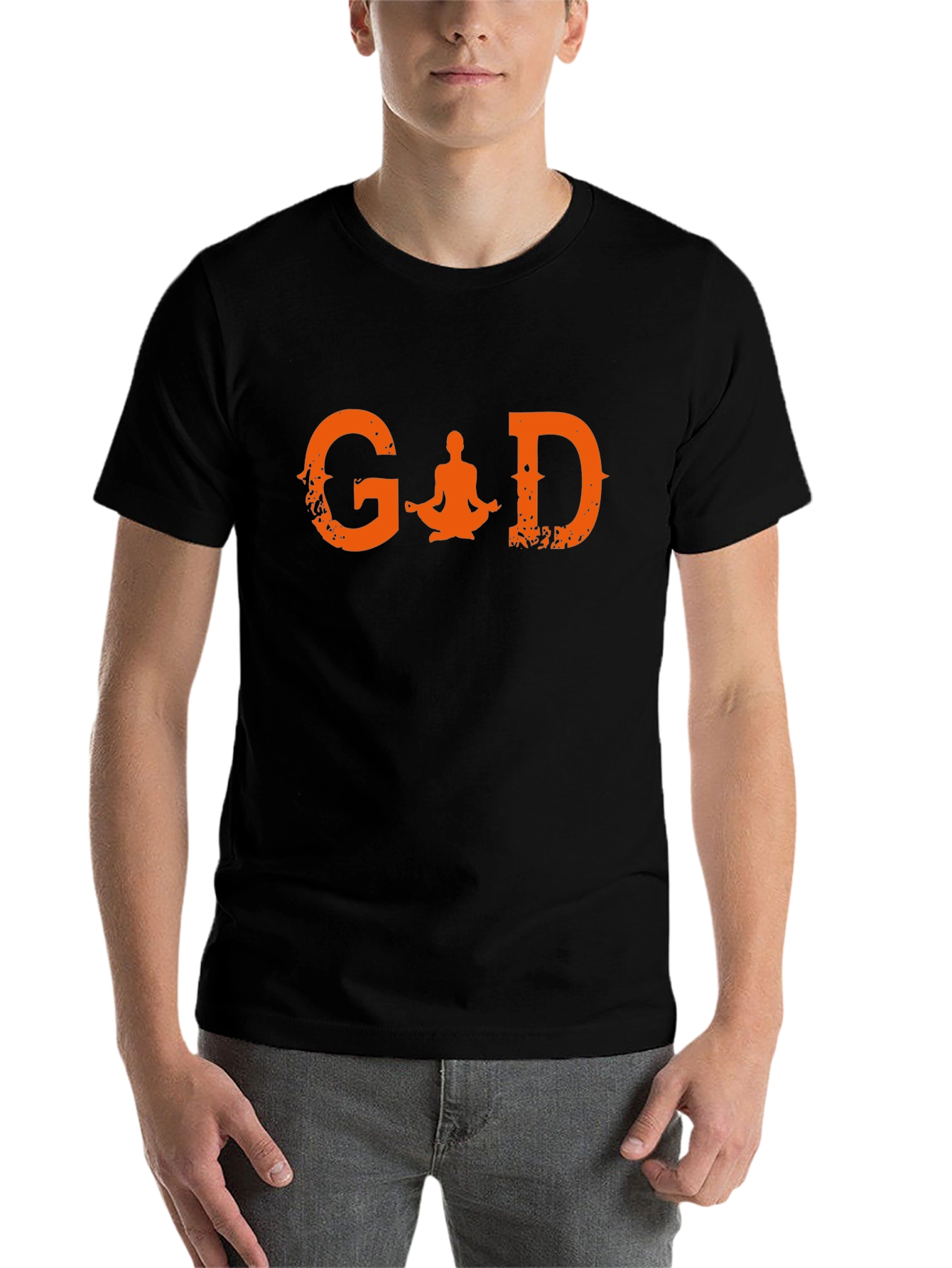 God Yoga Graphic T-Shirt - Relaxed Fit