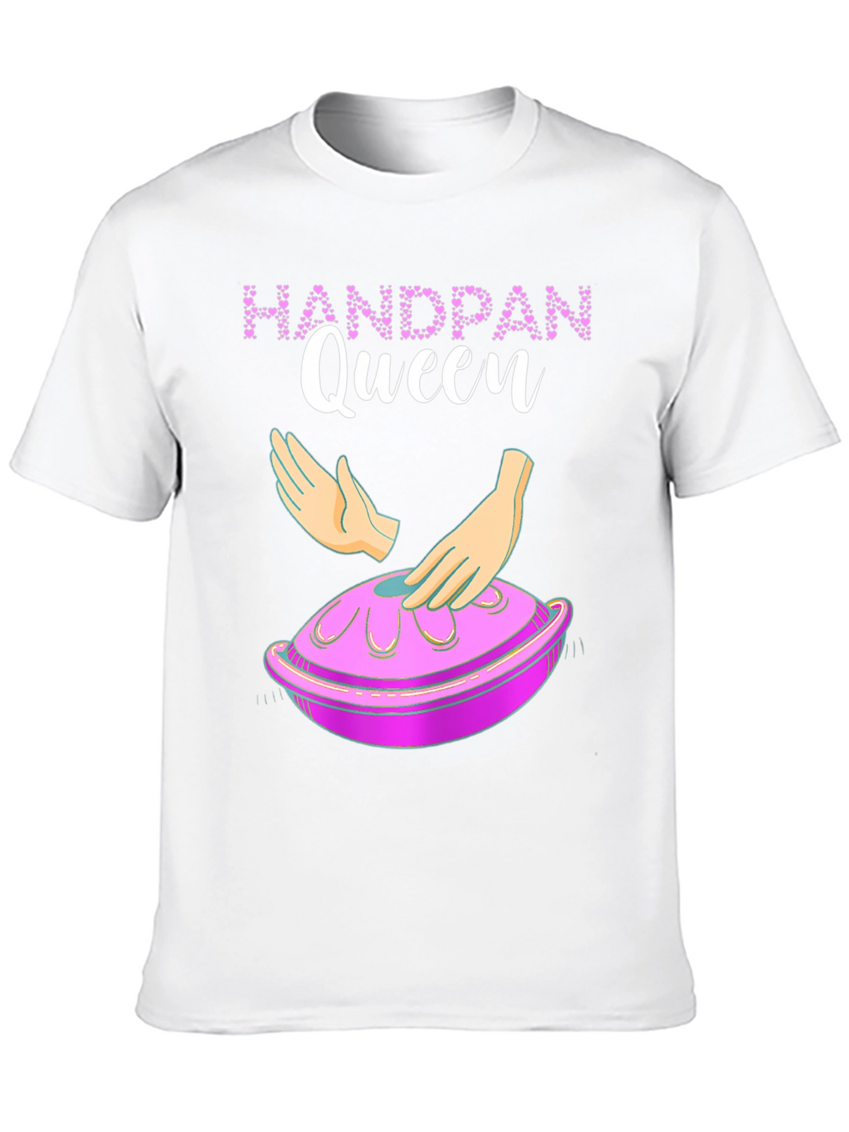Handpan Queen Graphic Tee - Musical Instrument T-Shirt