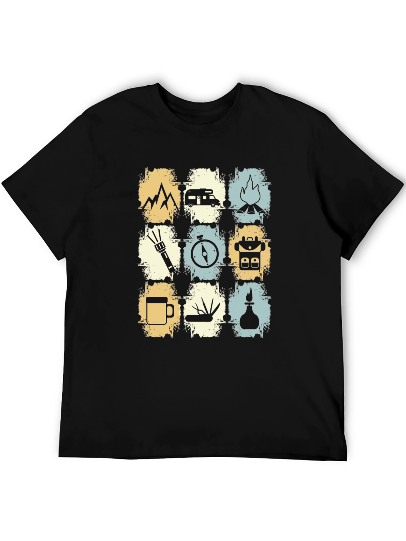 Camping Adventure Graphic T-Shirt