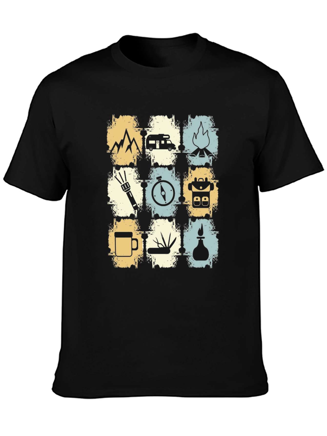 Camping Adventure Graphic T-Shirt