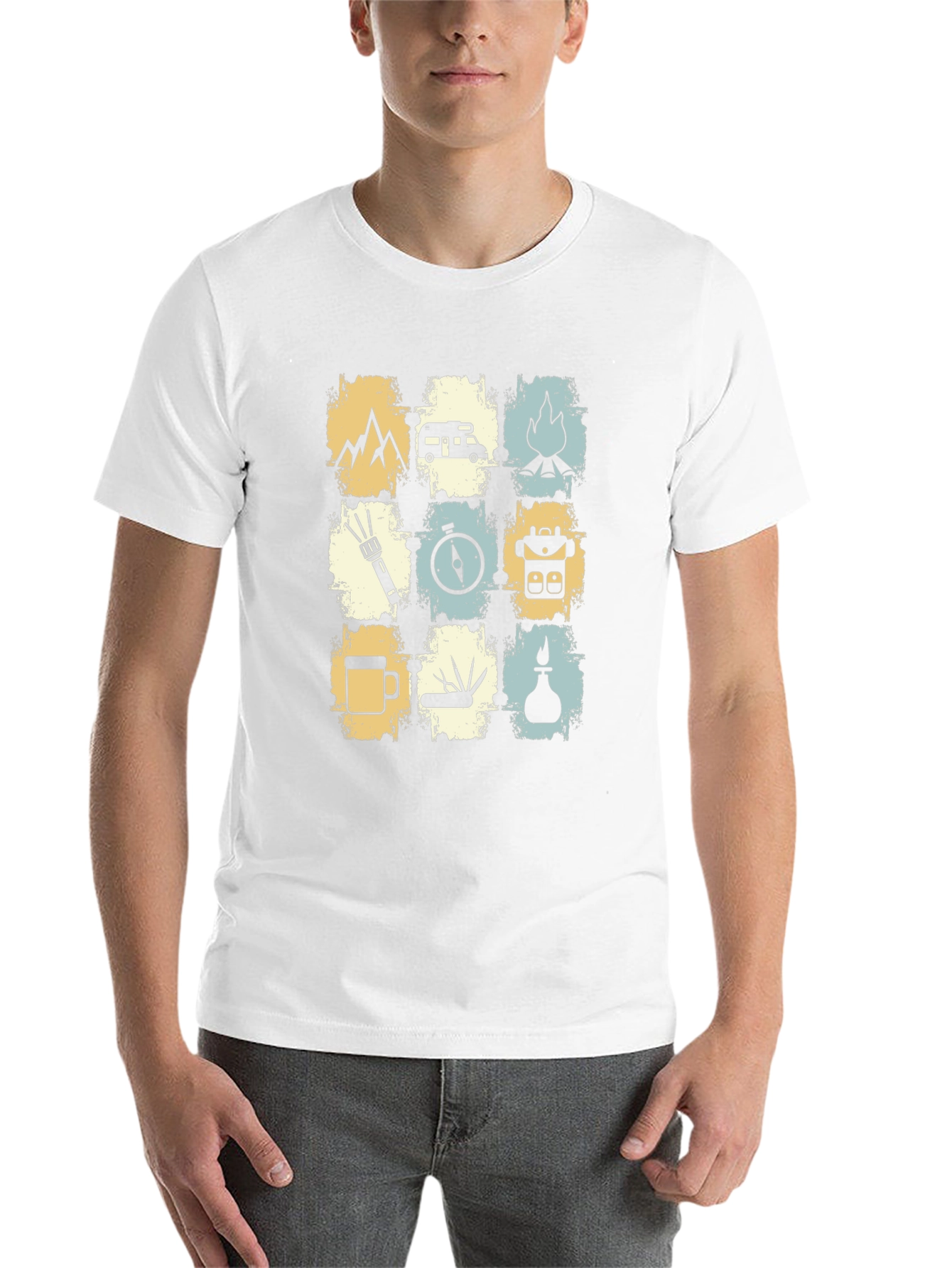Camping Adventure Graphic T-Shirt