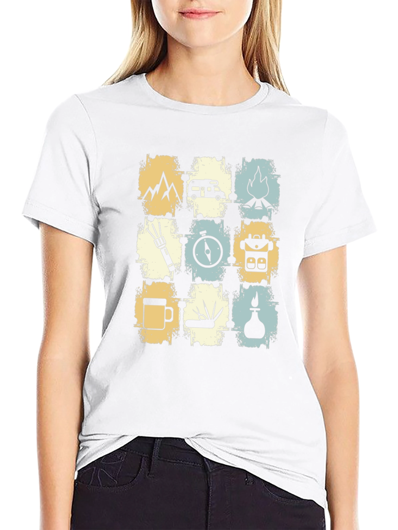 Camping Adventure Graphic T-Shirt