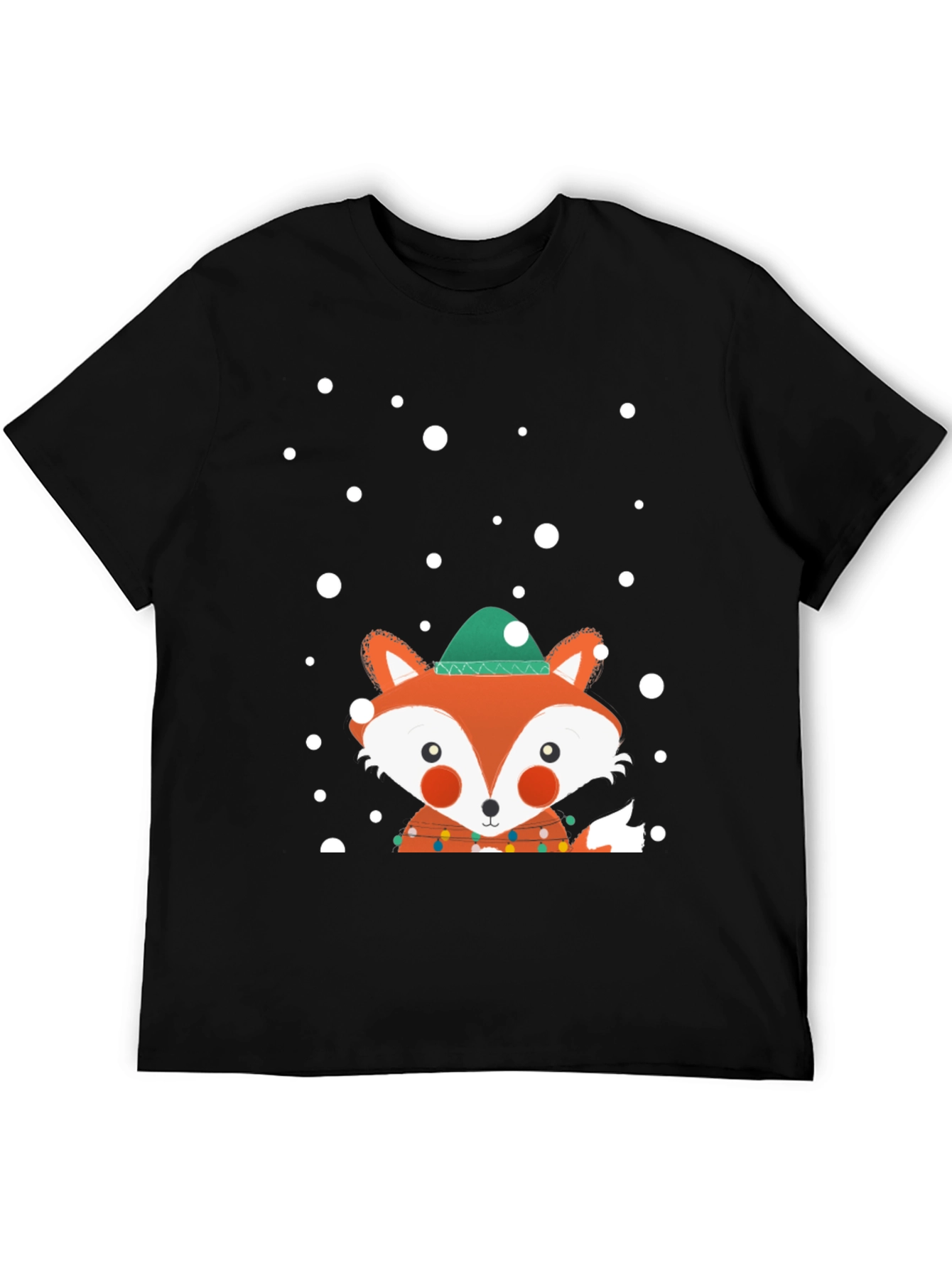 Festive Fox Tee - Holiday Fun!