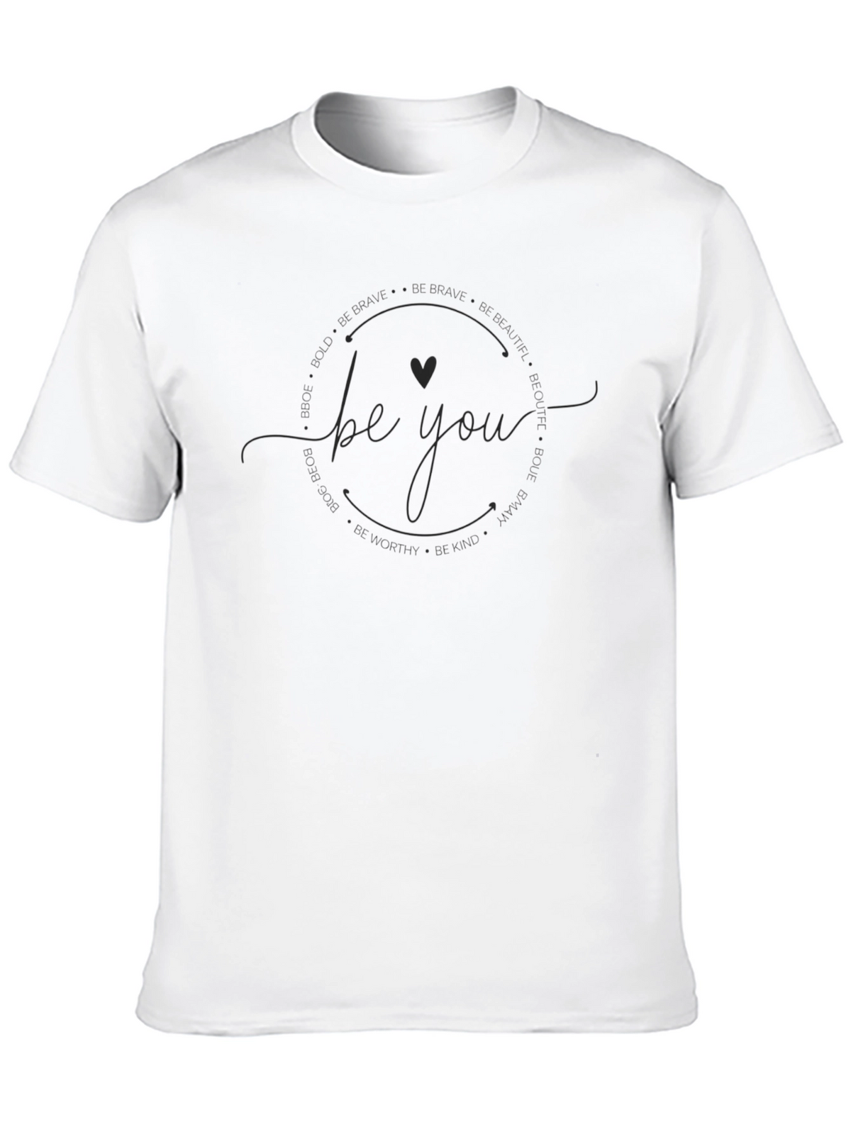 Be You Graphic Tee - Soft Style Round Neck