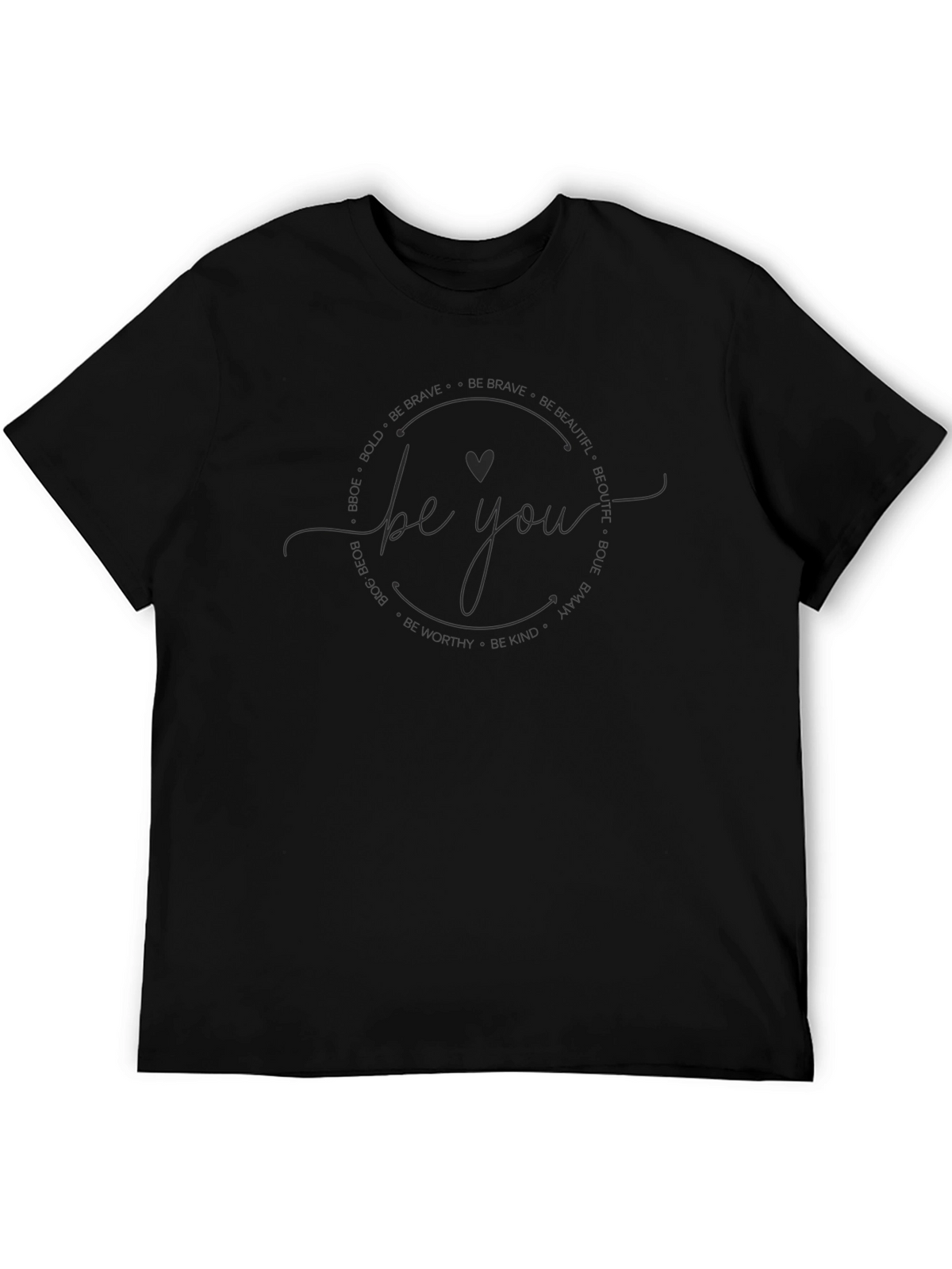 Be You Graphic Tee - Soft Style Round Neck