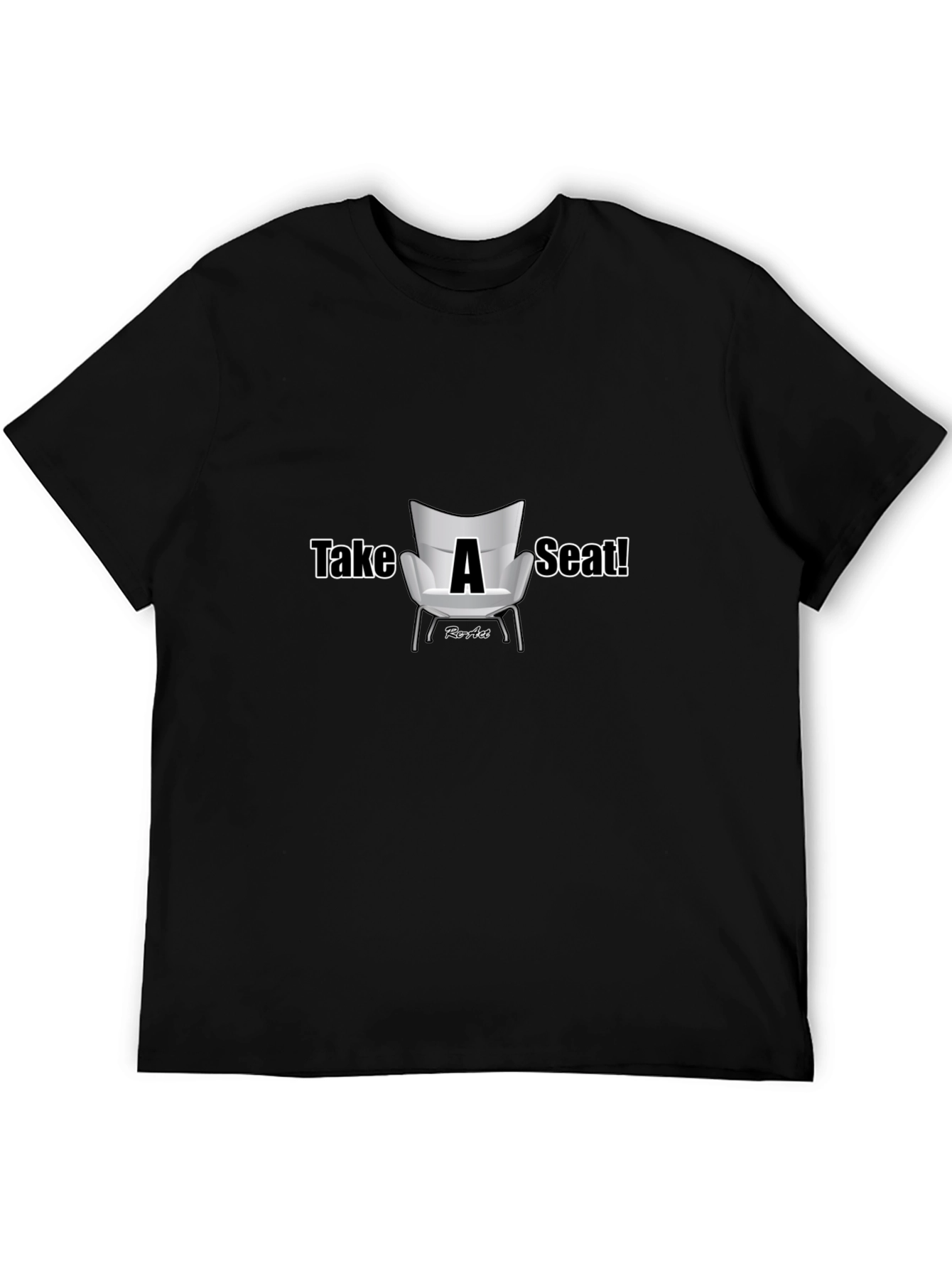 Take A Seat Graphic T-Shirt - Casual Style