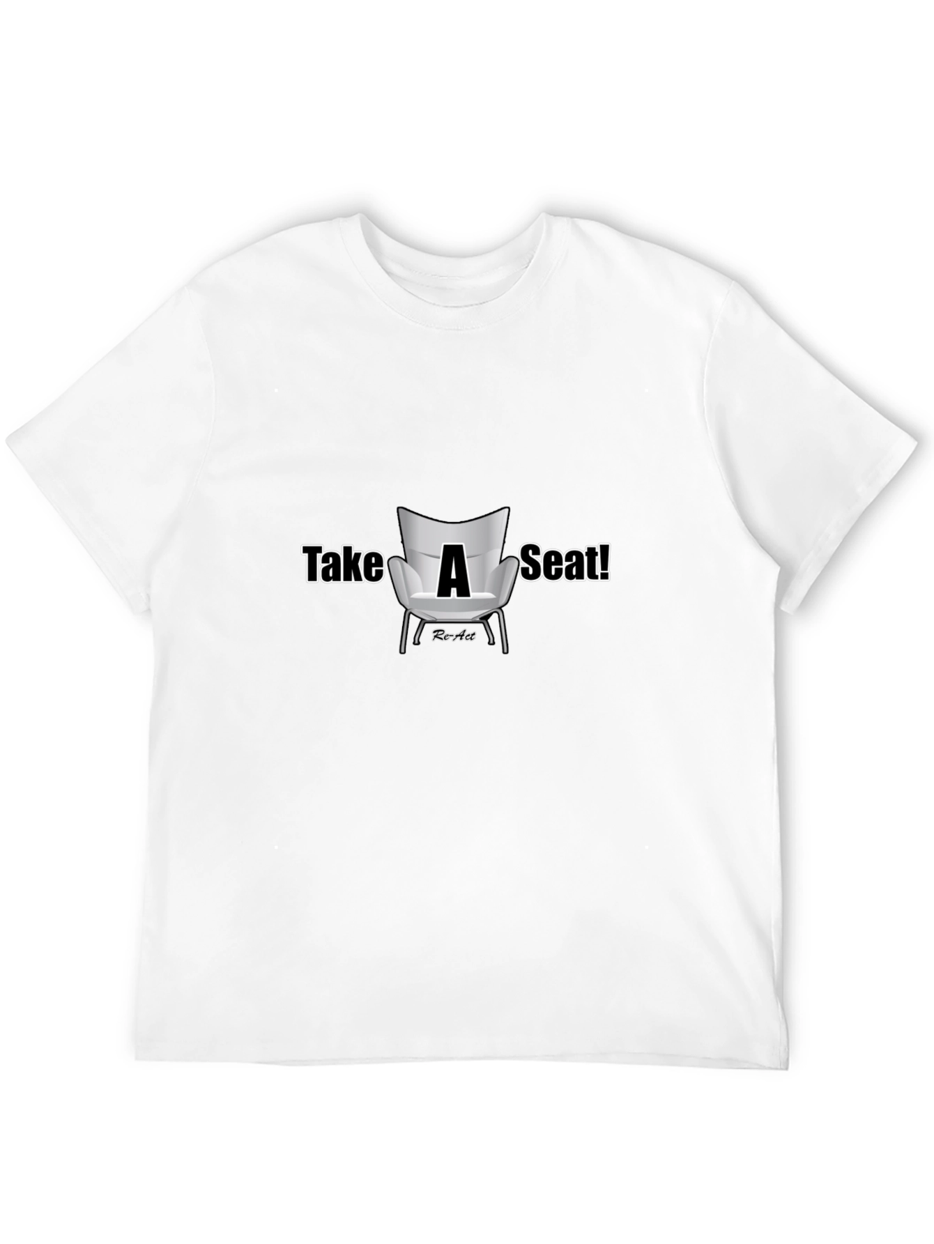Take A Seat Graphic T-Shirt - Casual Style