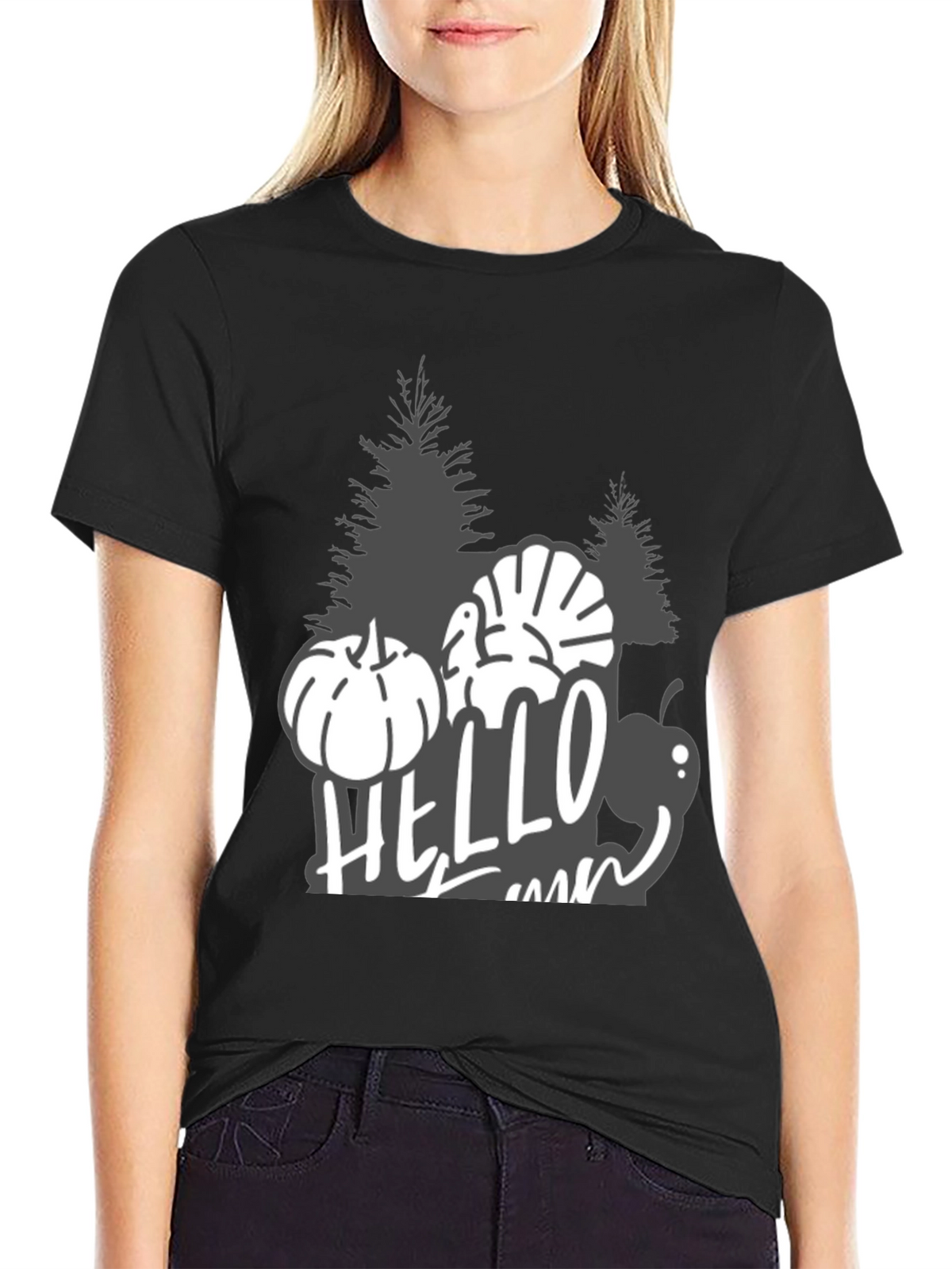 Hello Autumn Graphic Tee