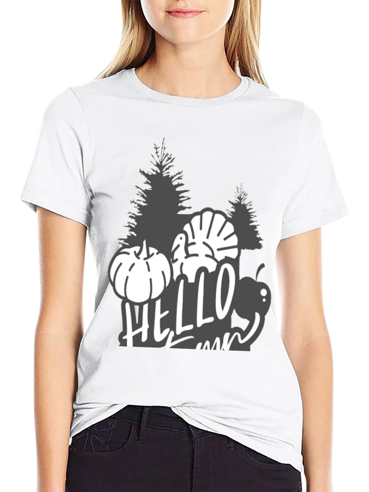 Hello Autumn Graphic Tee