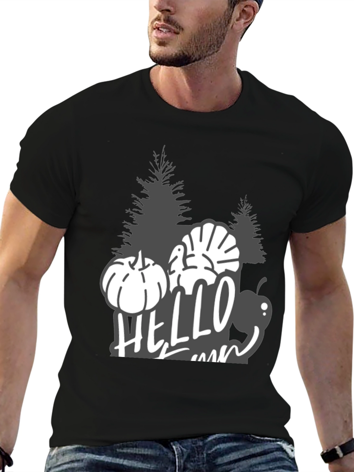 Hello Autumn Graphic Tee