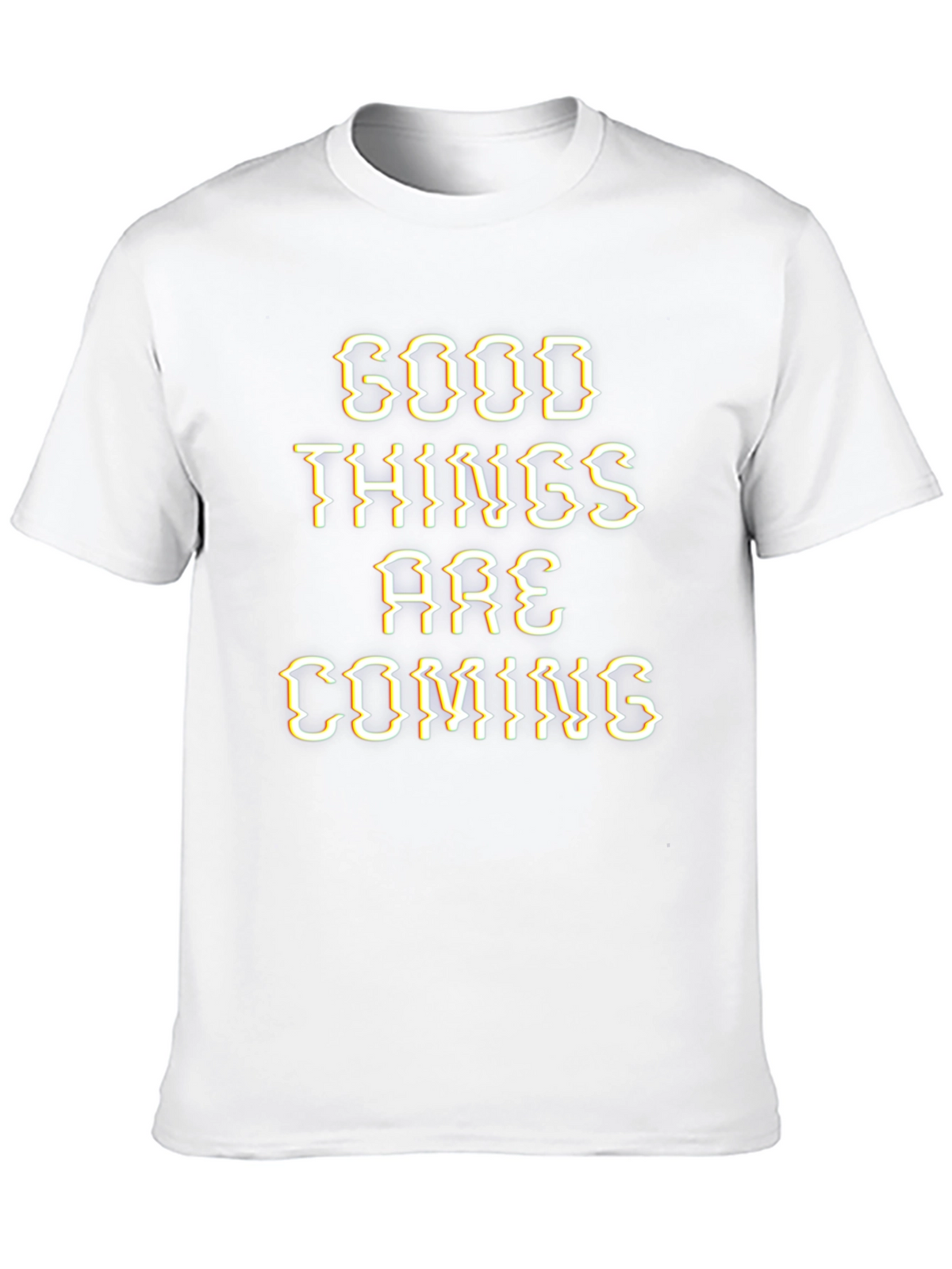 Good Things are Coming Graphic Tee - Black