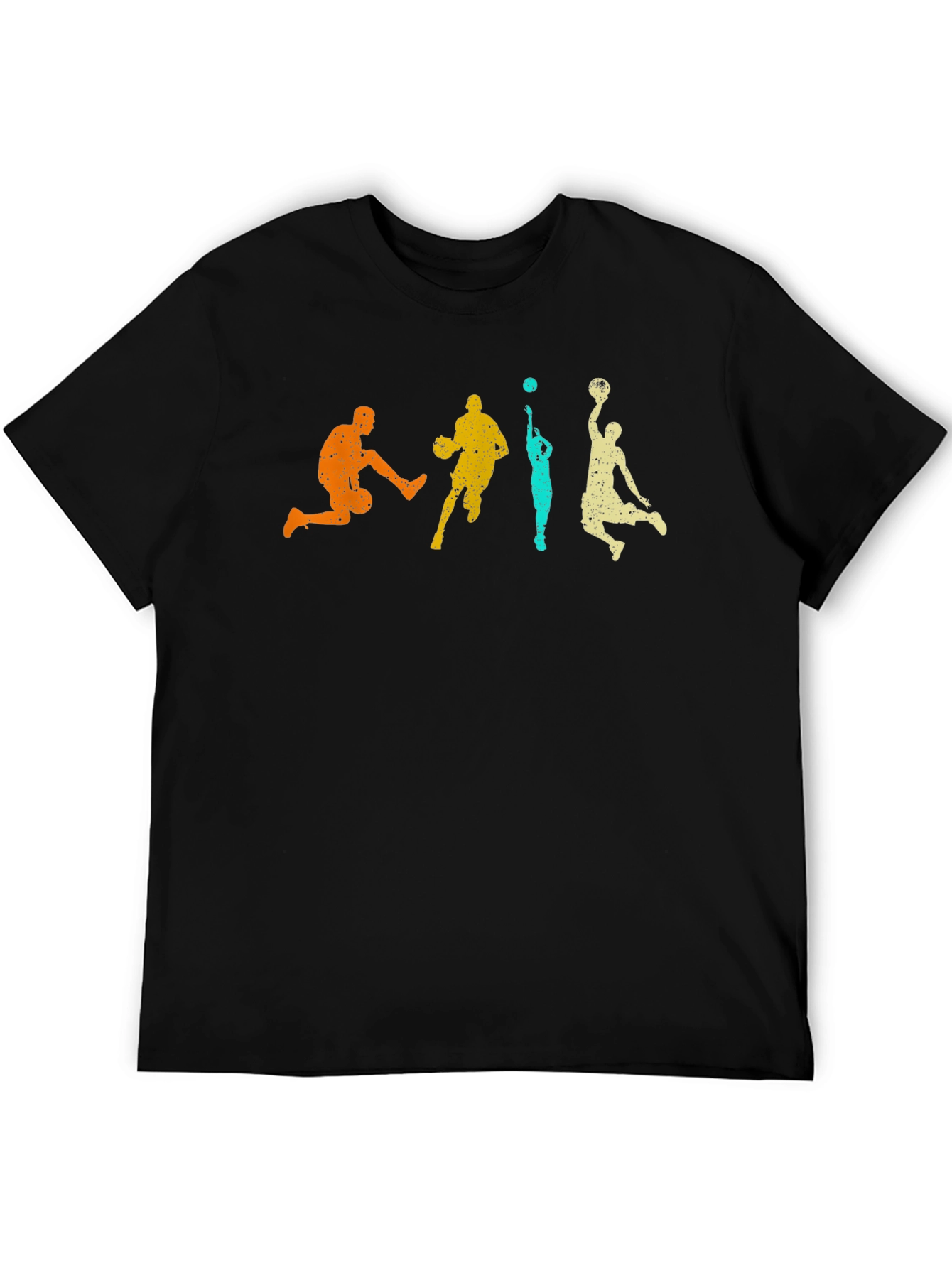 Retro Basketball Graphic T-Shirt