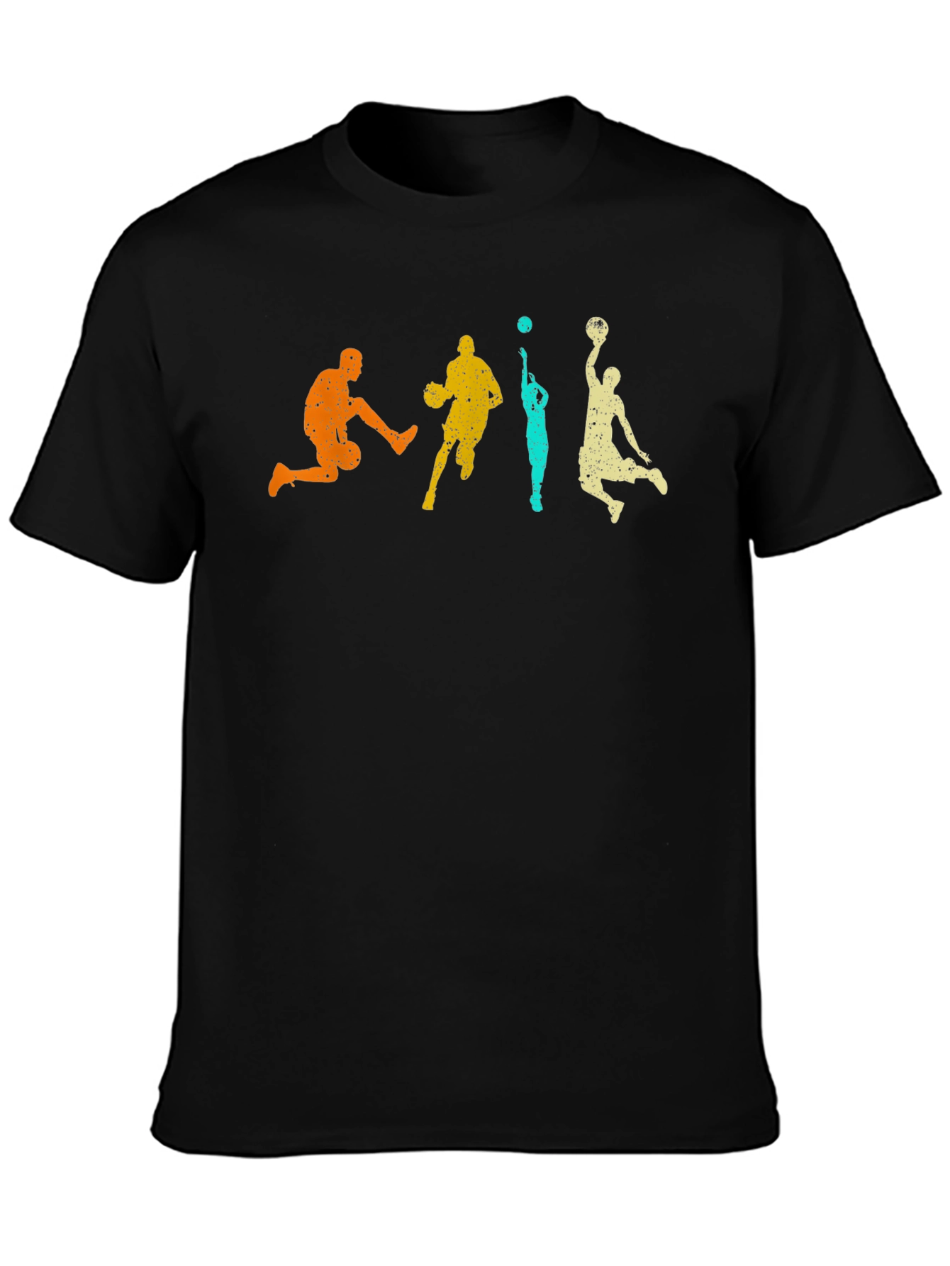 Retro Basketball Graphic T-Shirt
