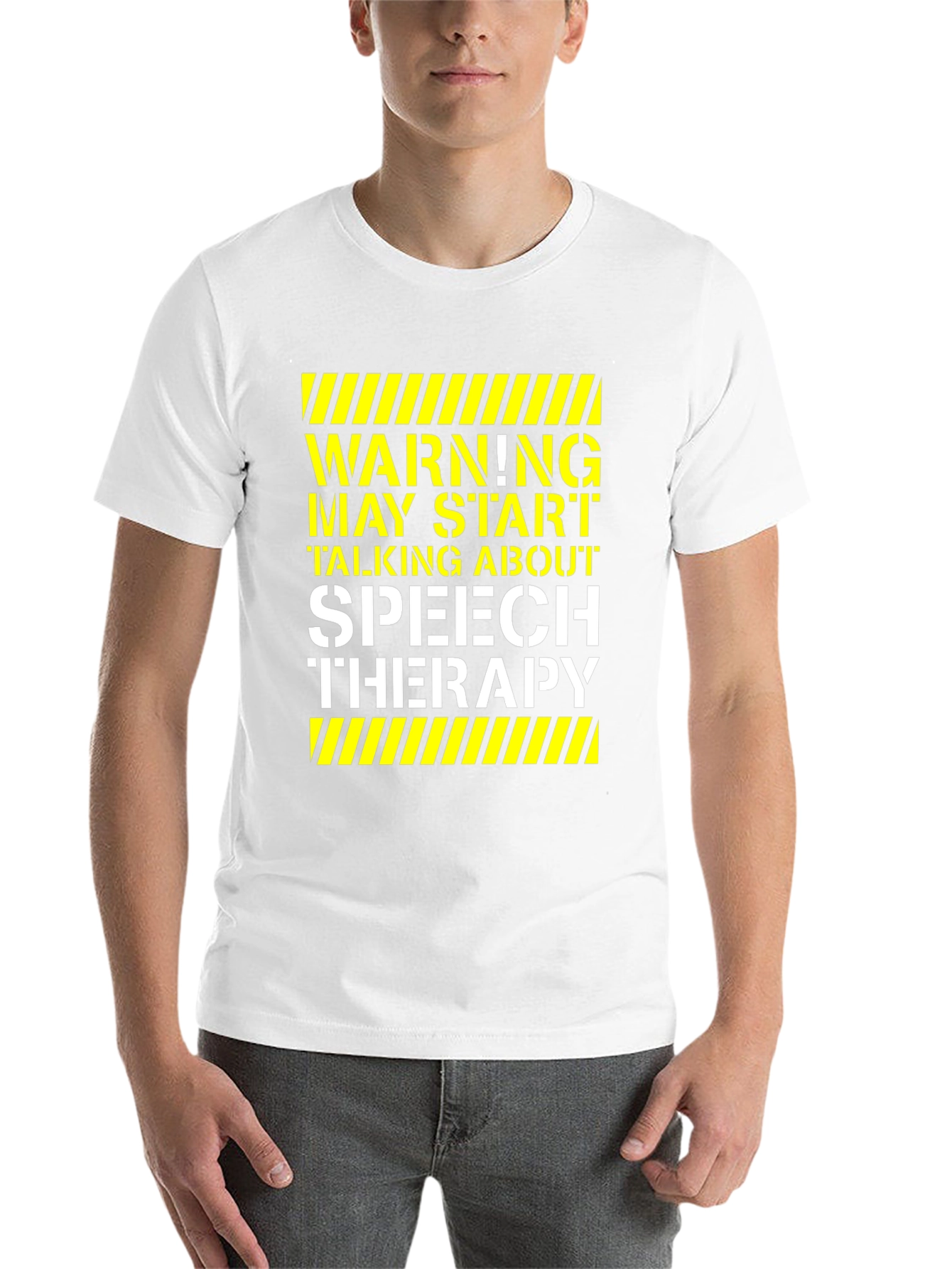 Speech Therapy T-Shirt - Warning May Start Talking