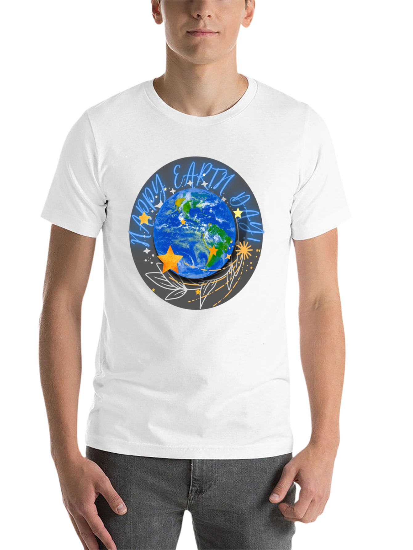 Earth Day Graphic Tee -  Stylish Planet Design