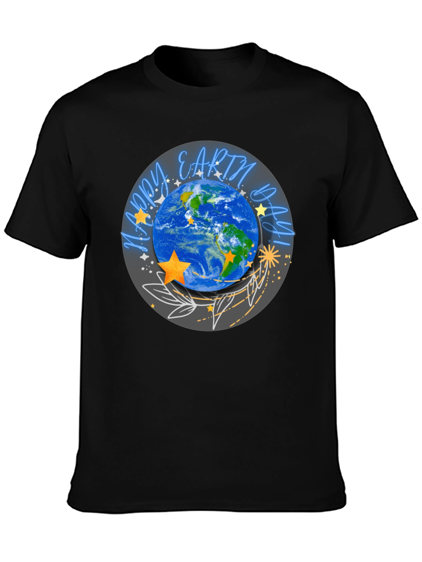 Earth Day Graphic Tee -  Stylish Planet Design