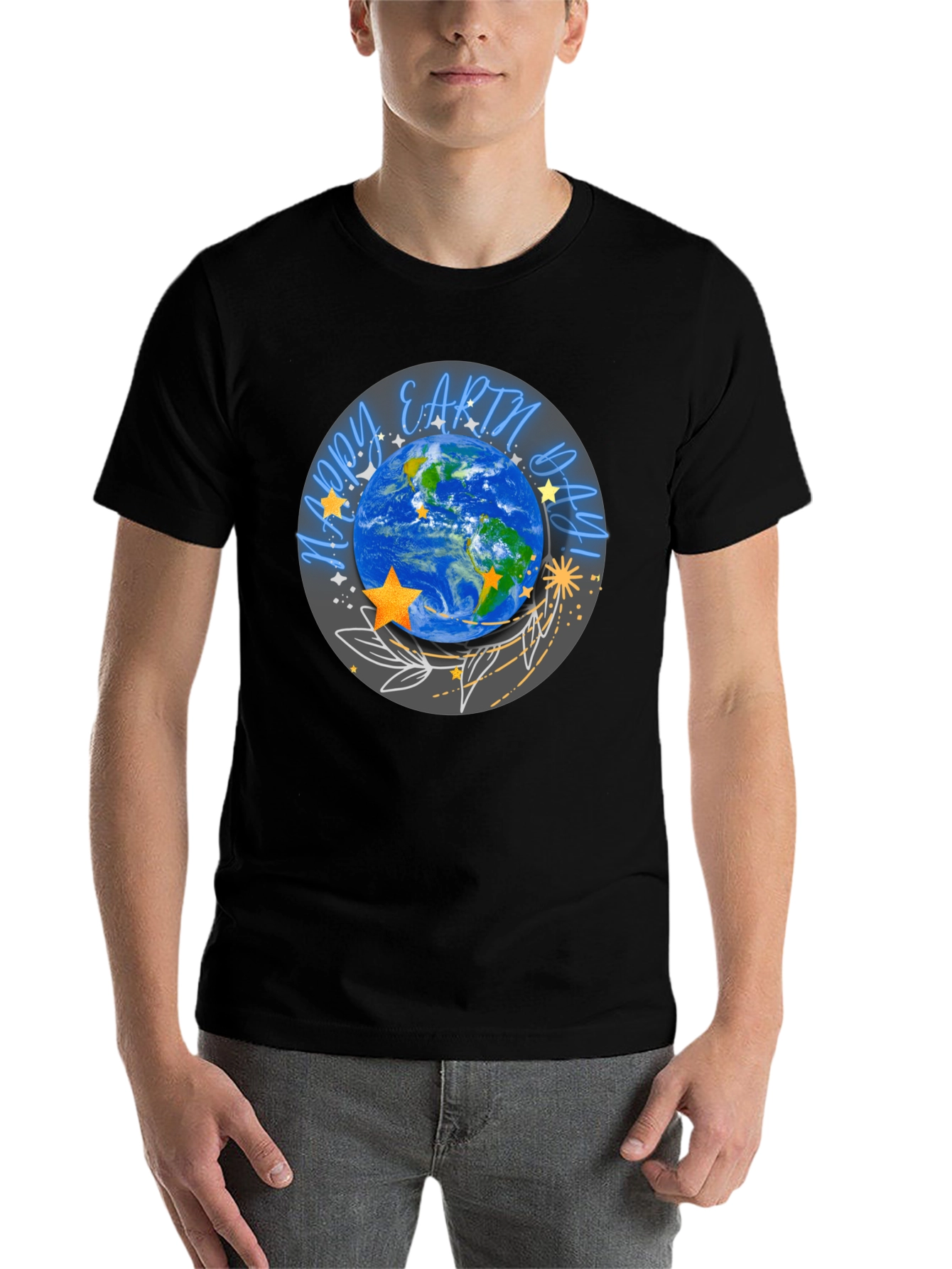 Earth Day Graphic Tee -  Stylish Planet Design
