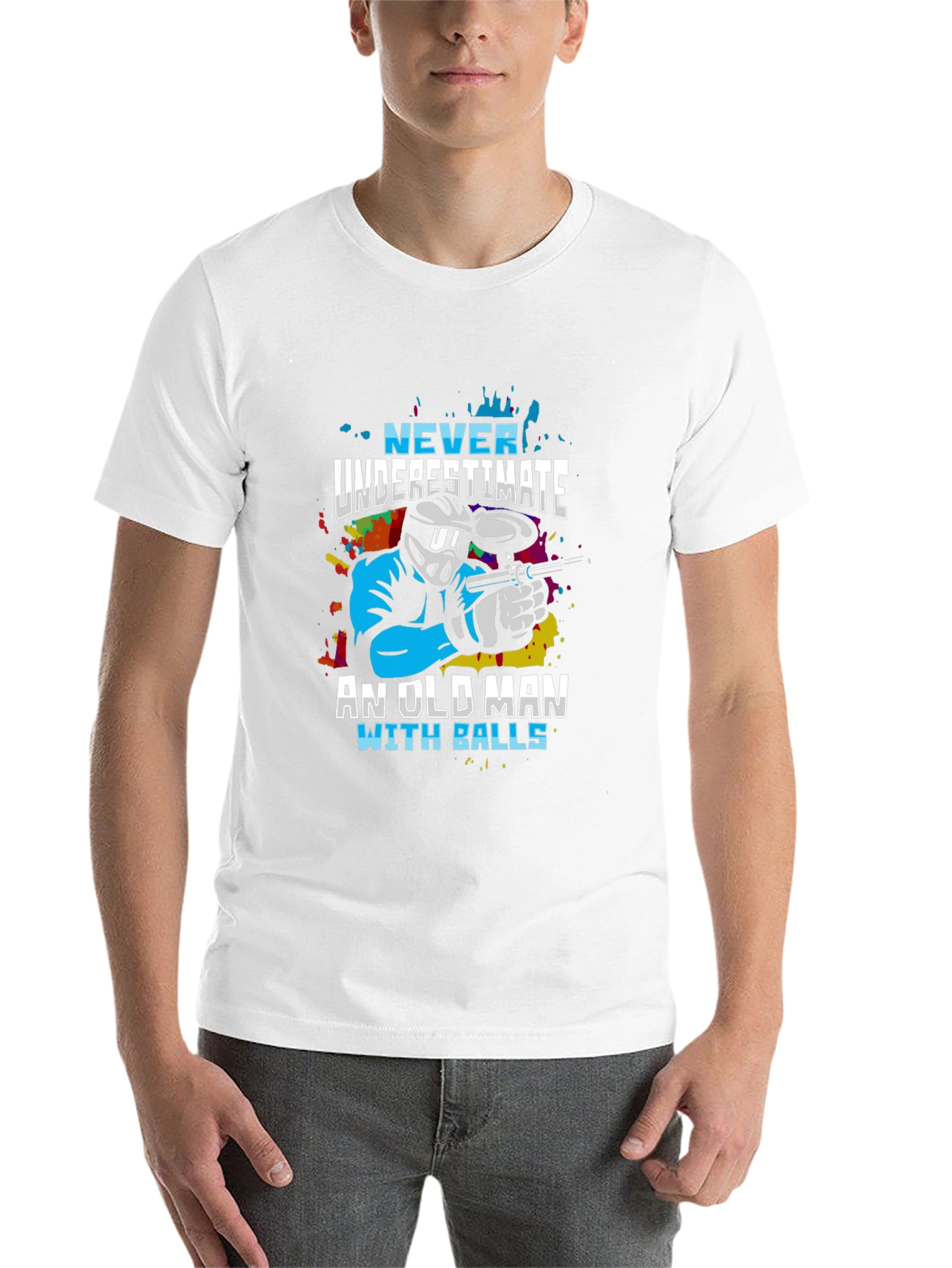 Never Underestimate Old Man T-Shirt