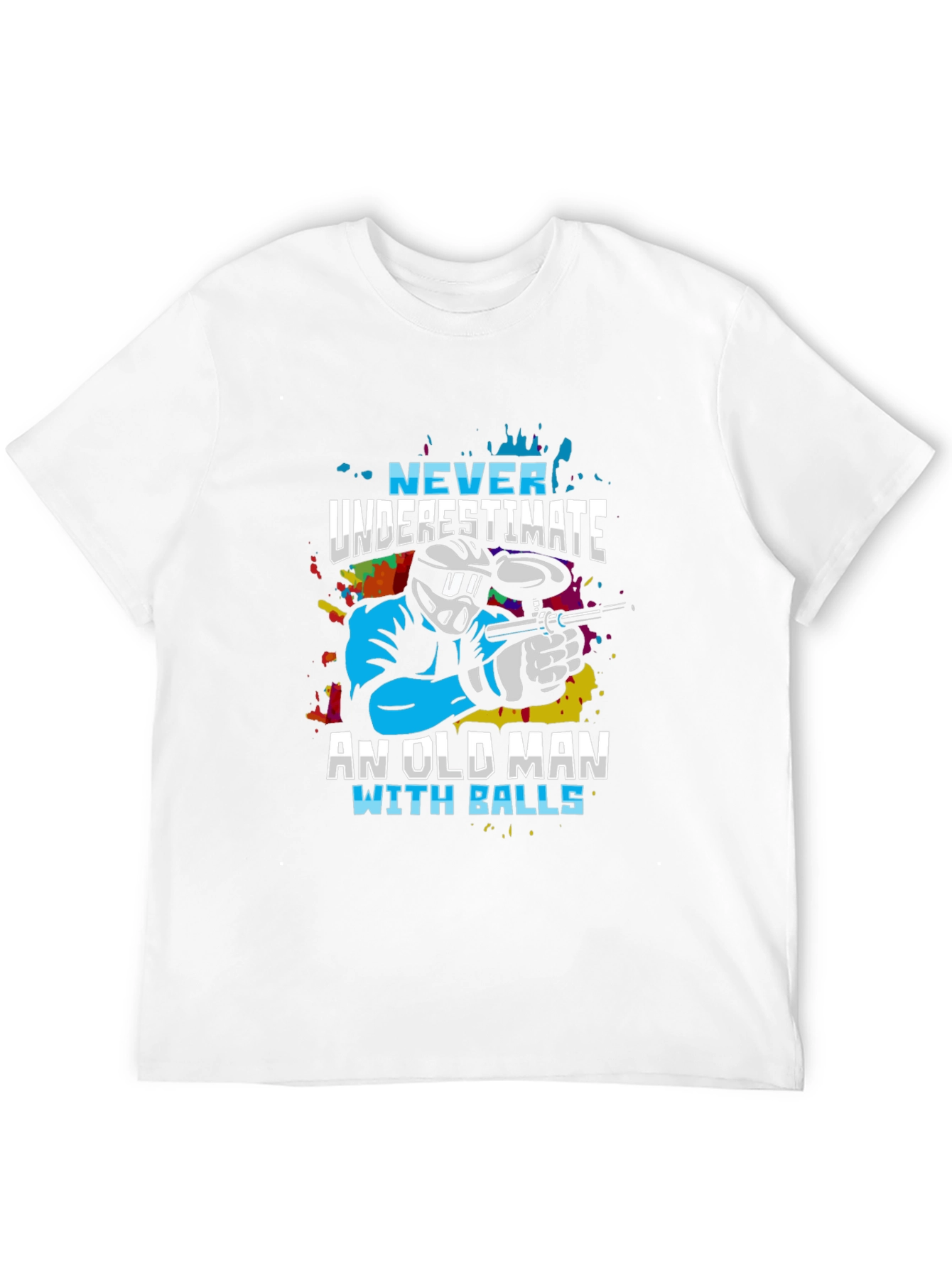 Never Underestimate Old Man T-Shirt