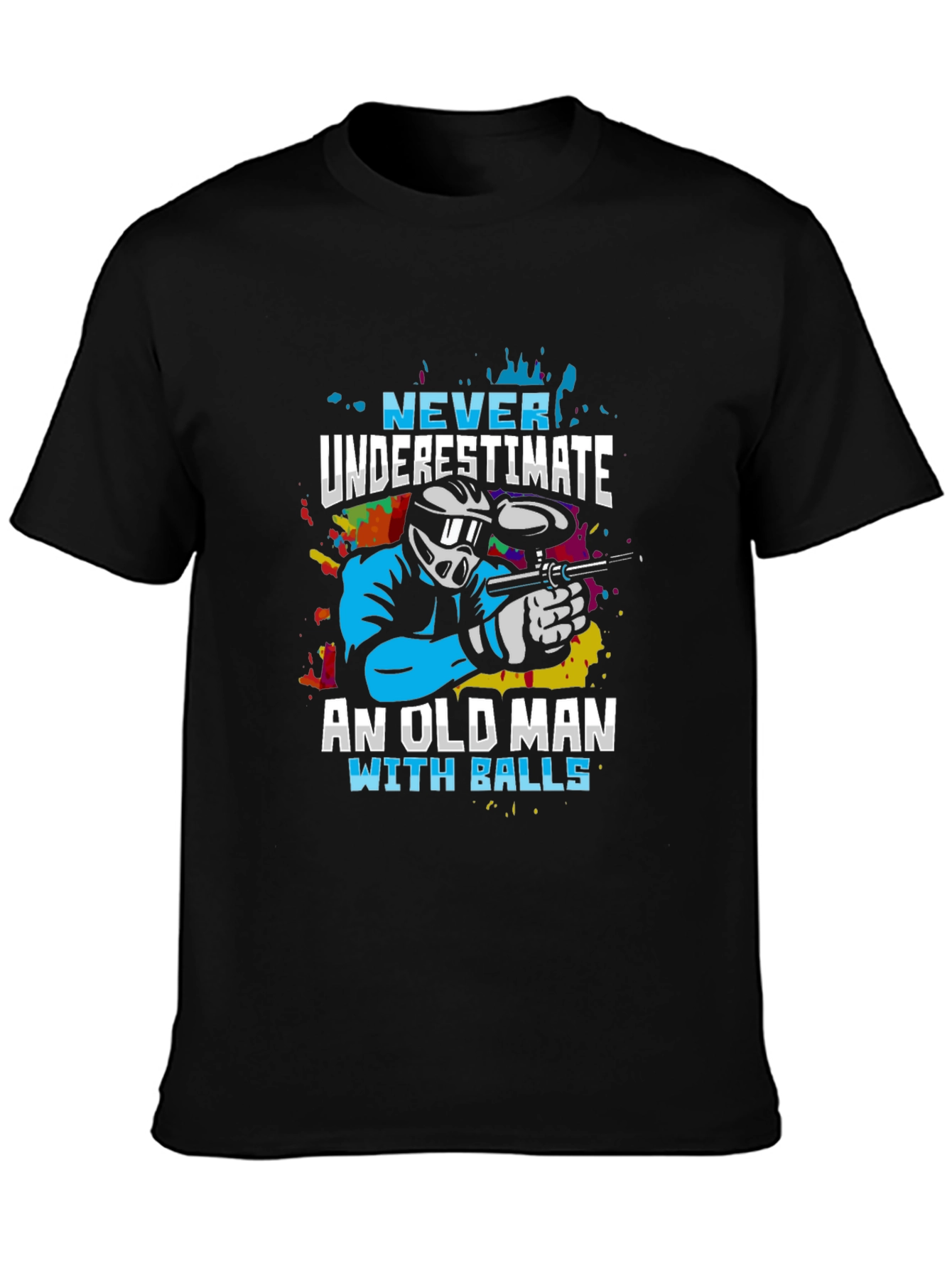 Never Underestimate Old Man T-Shirt