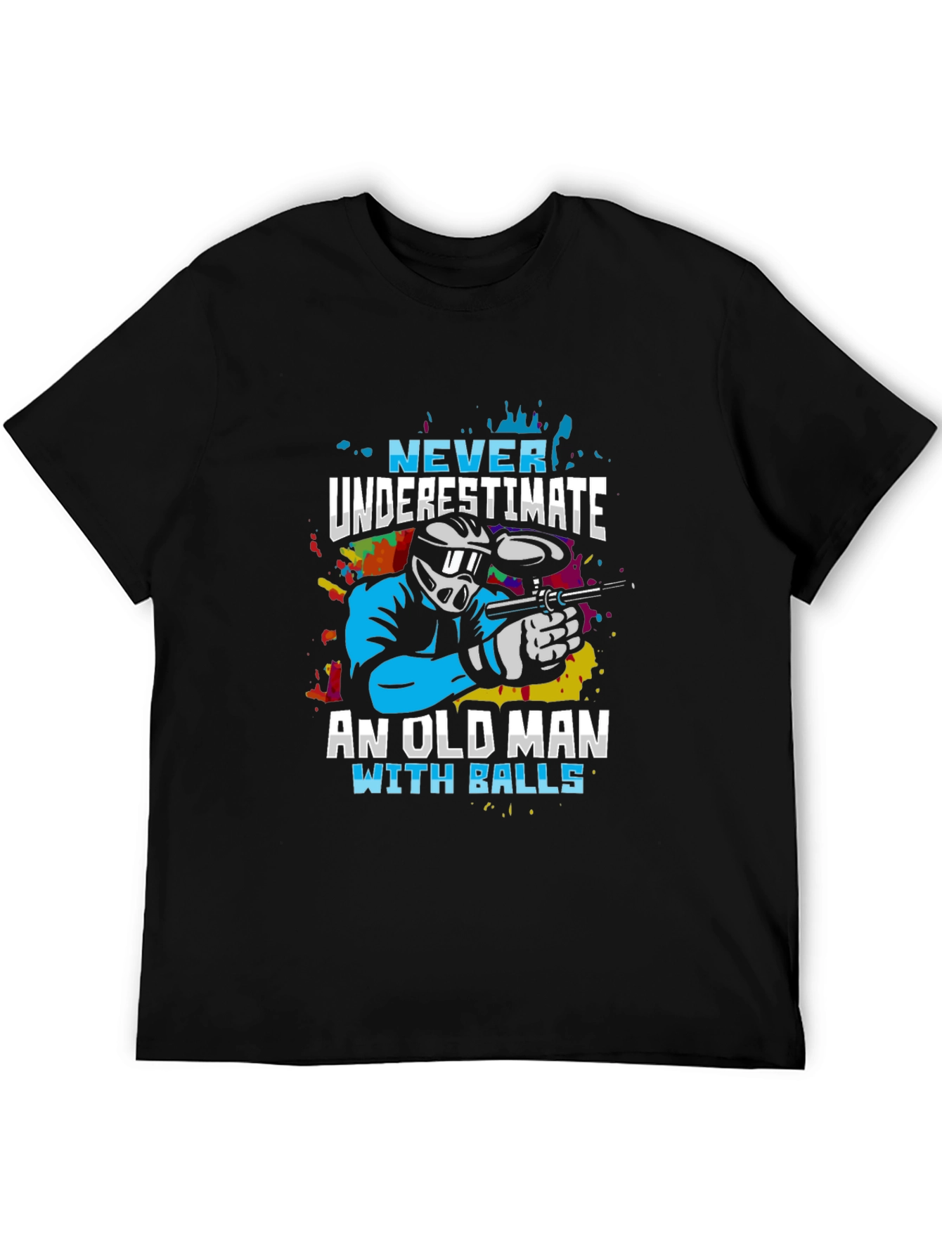 Never Underestimate Old Man T-Shirt