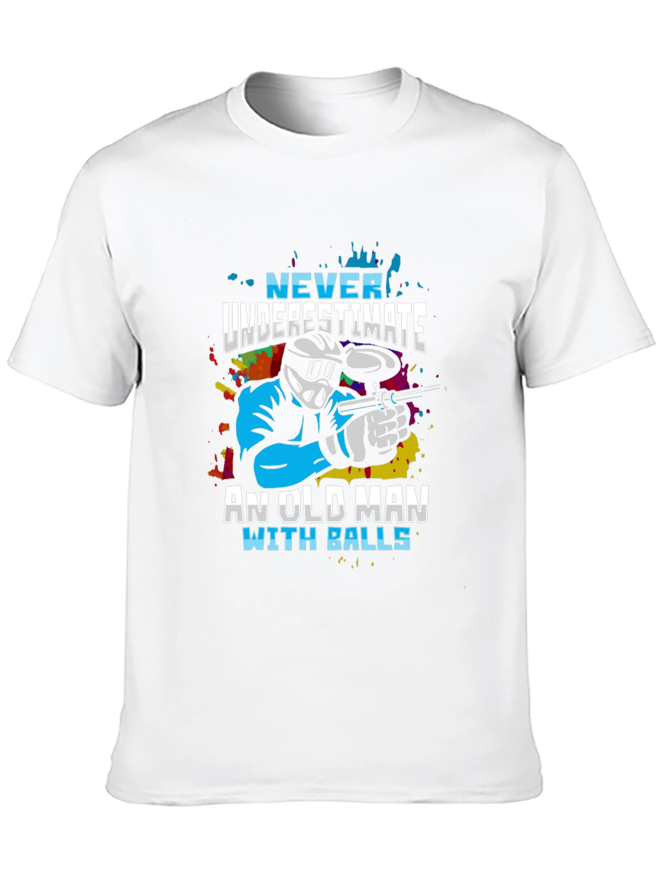 Never Underestimate Old Man T-Shirt