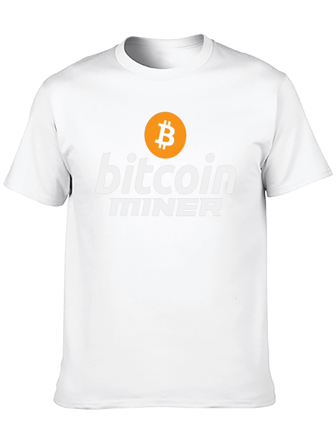 Bitcoin Miner Black T-Shirt