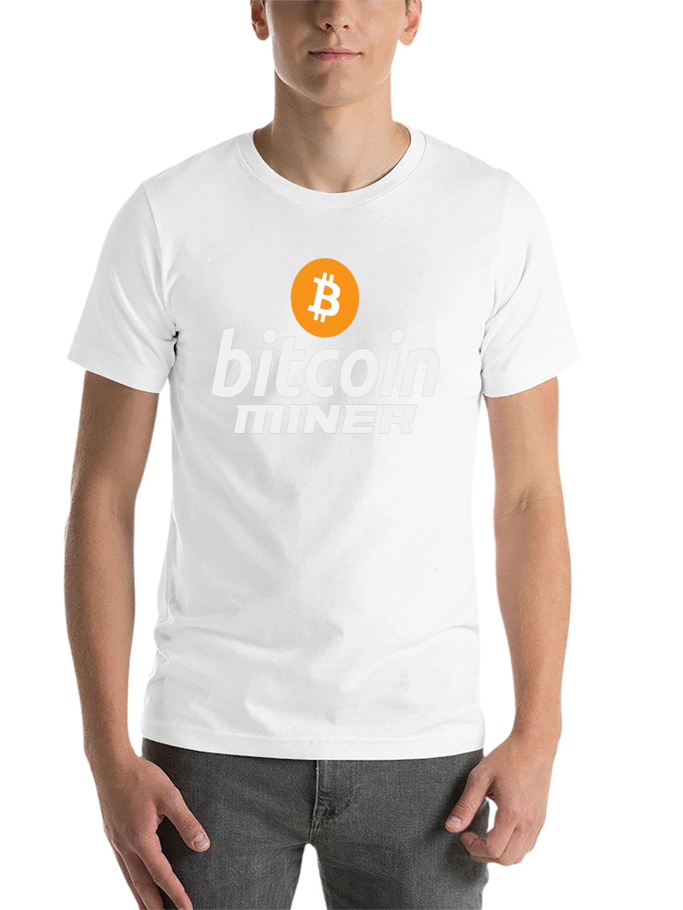 Bitcoin Miner Black T-Shirt