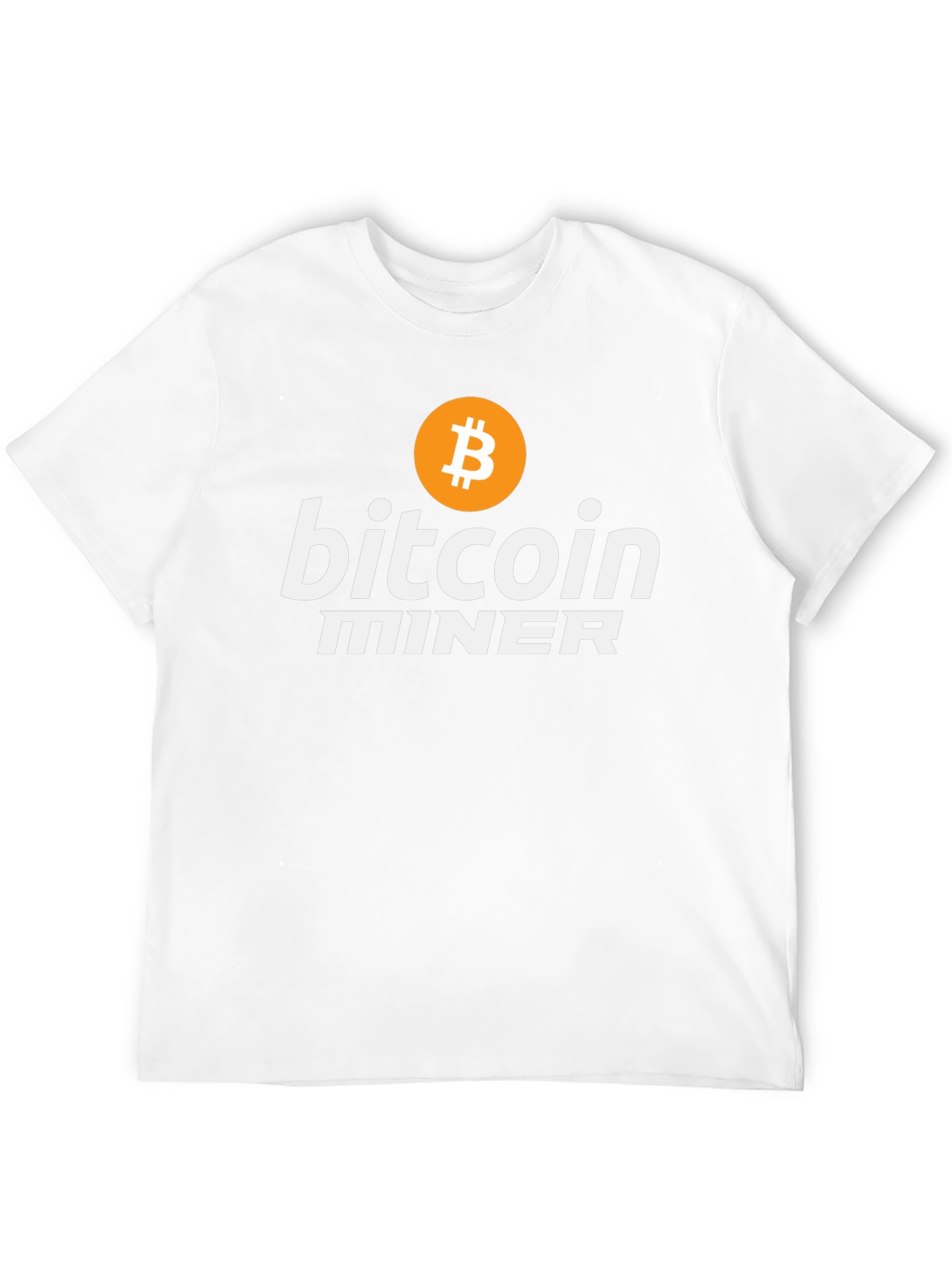 Bitcoin Miner Black T-Shirt