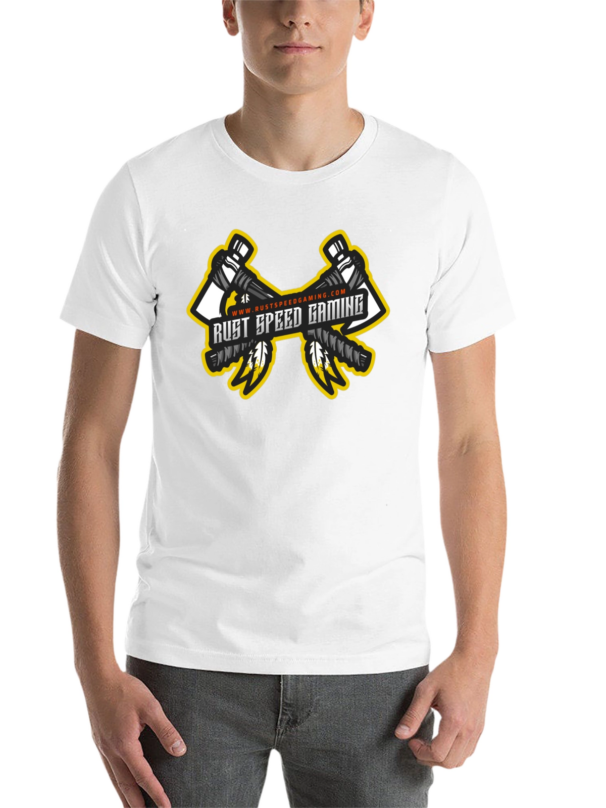 Rust Speed Gaming Black T-Shirt - Gamer Apparel