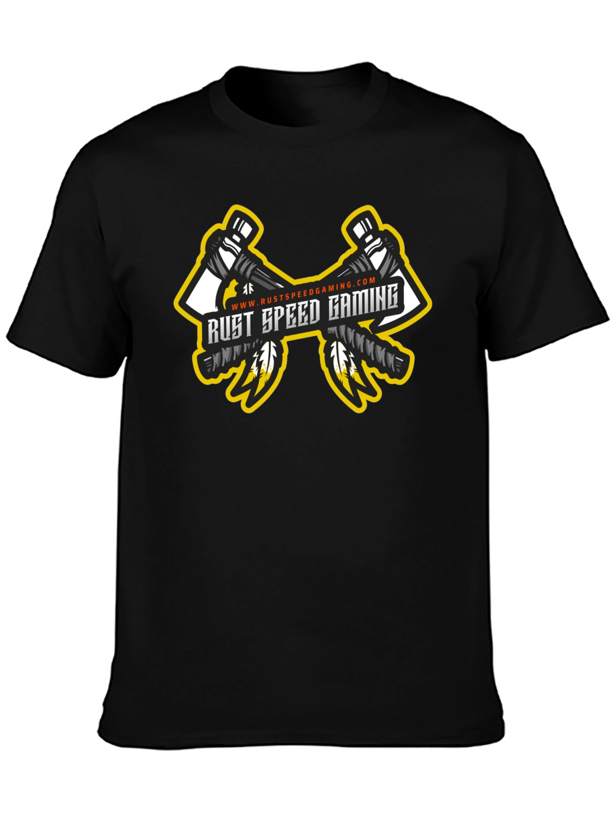 Rust Speed Gaming Black T-Shirt - Gamer Apparel