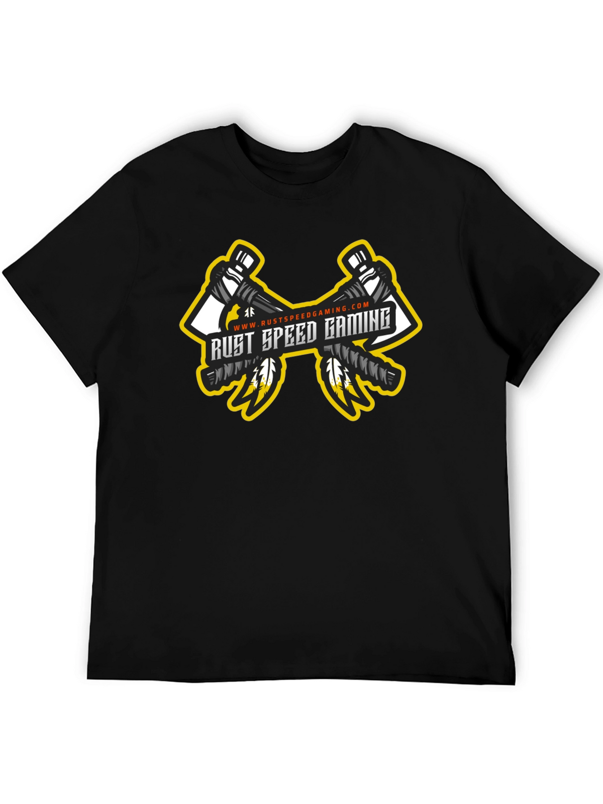 Rust Speed Gaming Black T-Shirt - Gamer Apparel