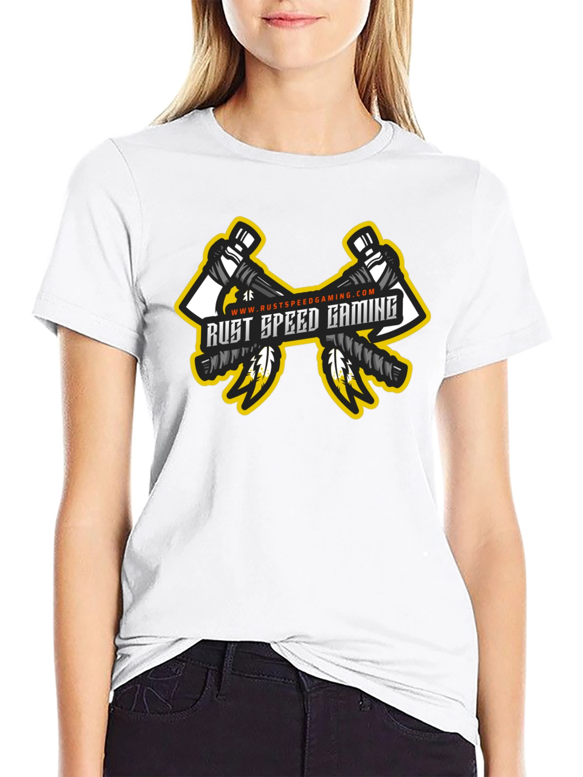 Rust Speed Gaming Black T-Shirt - Gamer Apparel