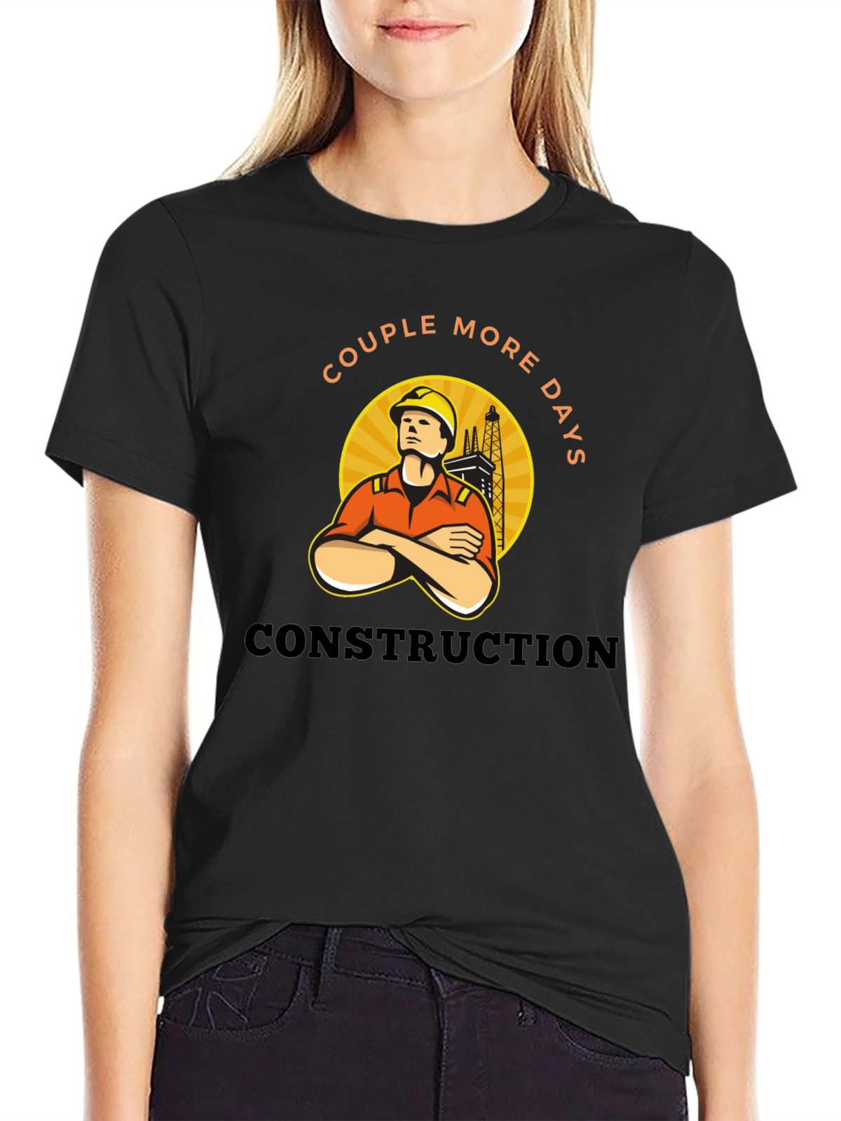 Construction Worker Tee - Couple More Days