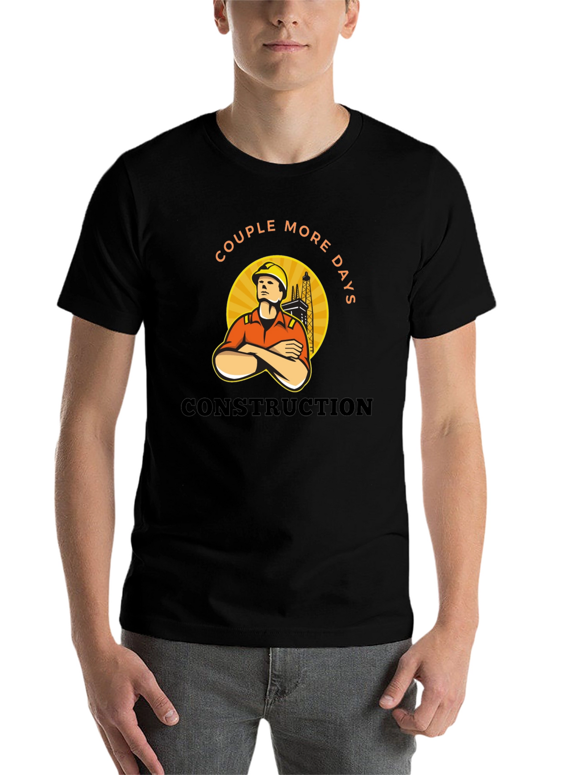 Construction Worker Tee - Couple More Days