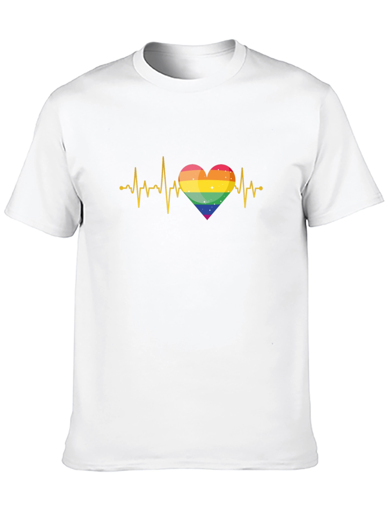 LGBT Heartbeat Pride T-Shirt