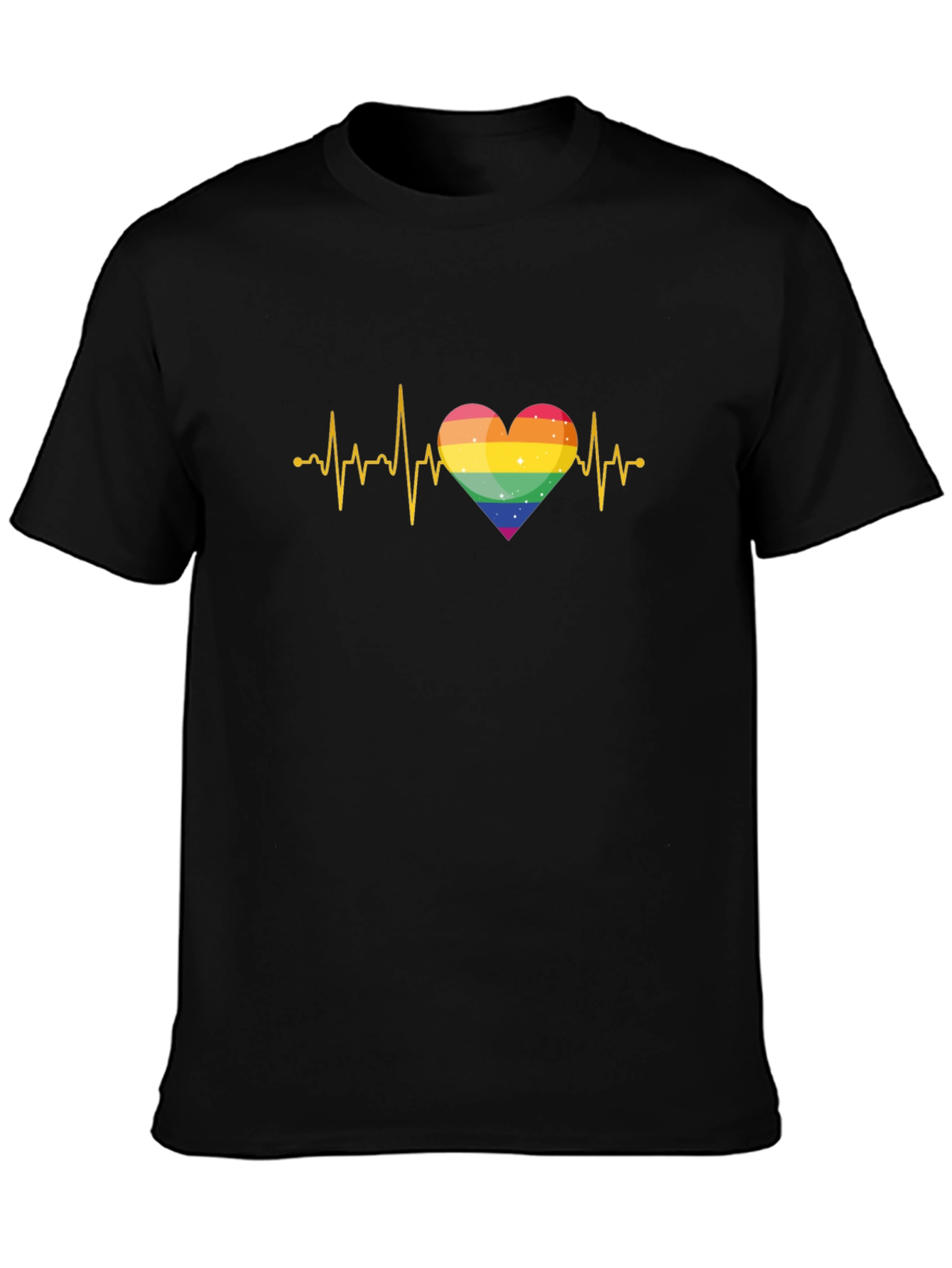 LGBT Heartbeat Pride T-Shirt