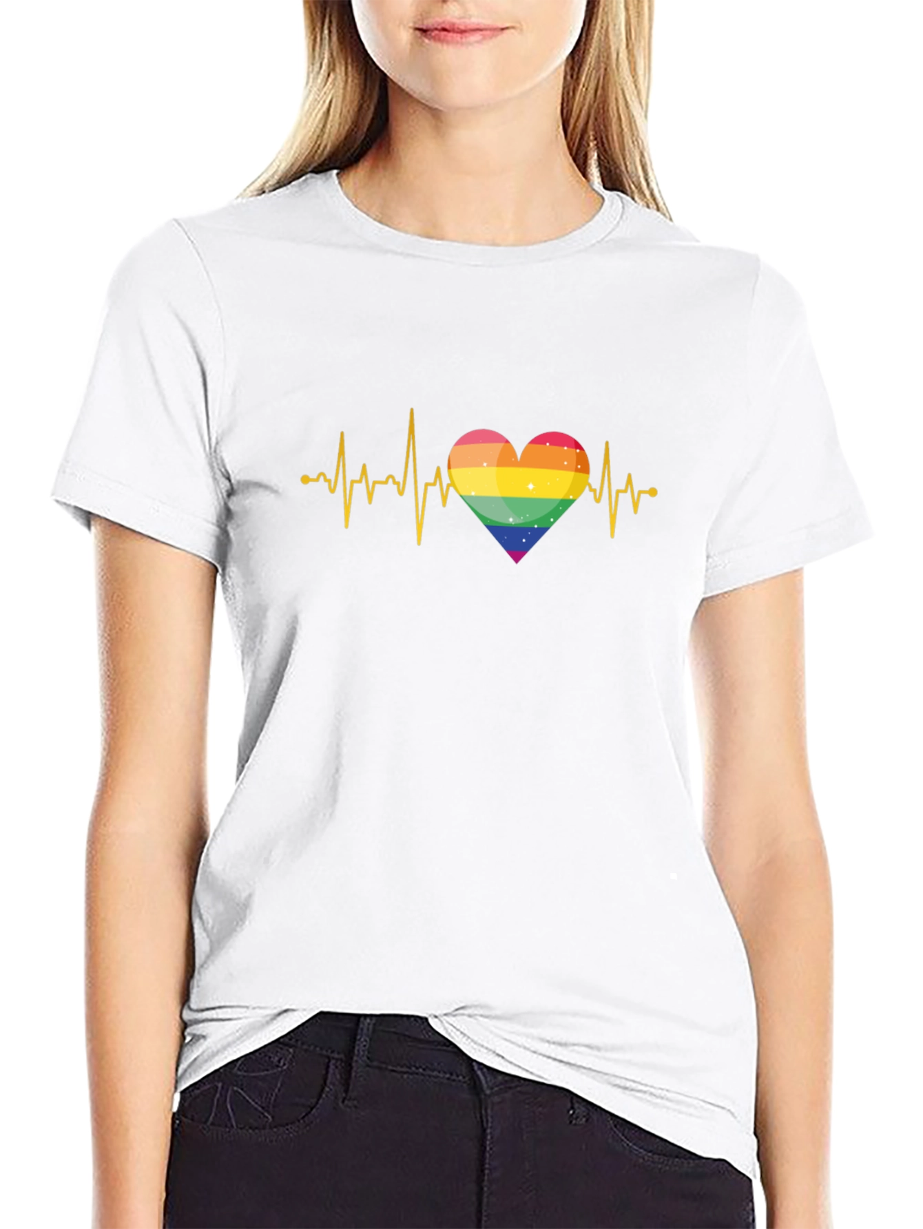 LGBT Heartbeat Pride T-Shirt