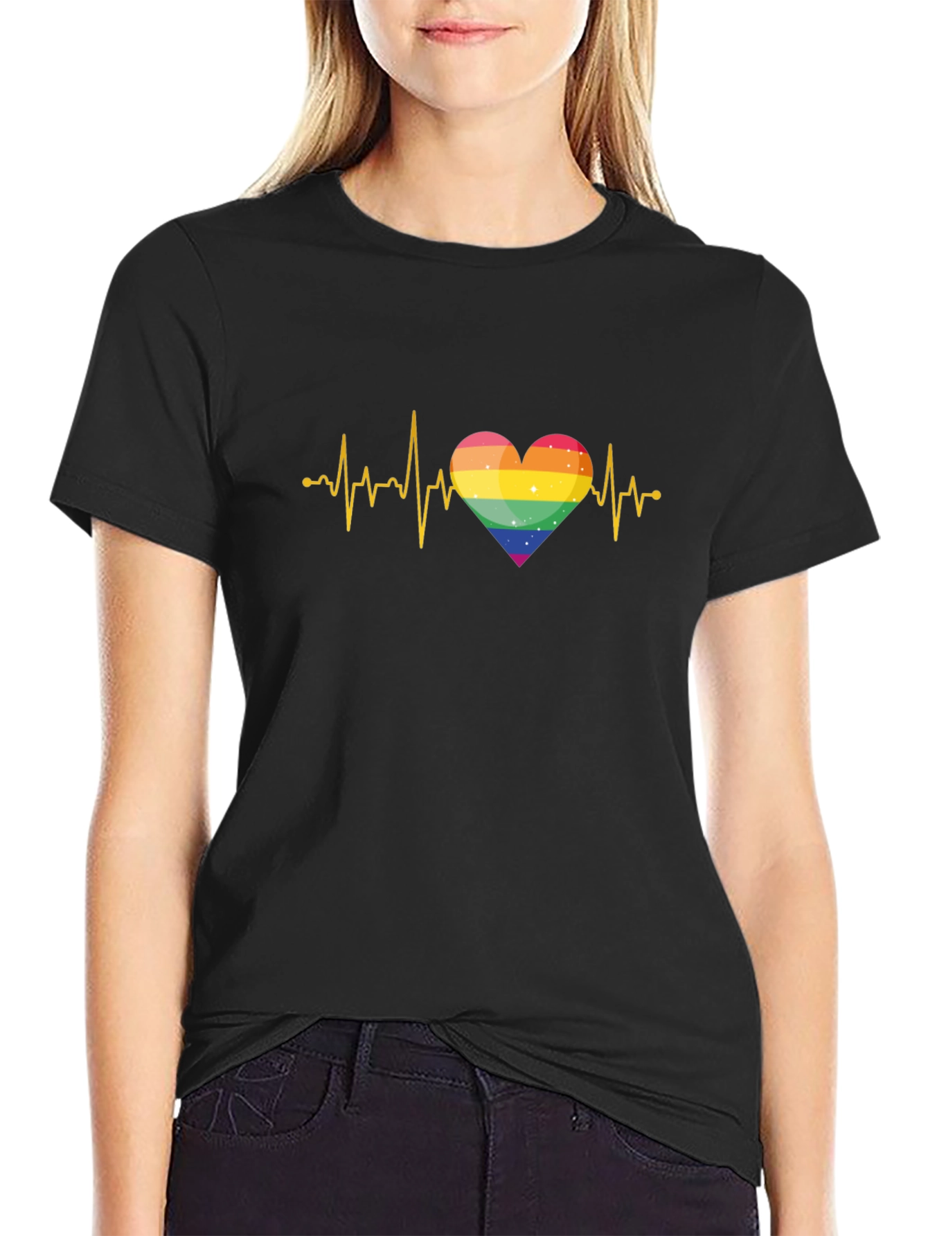 LGBT Heartbeat Pride T-Shirt