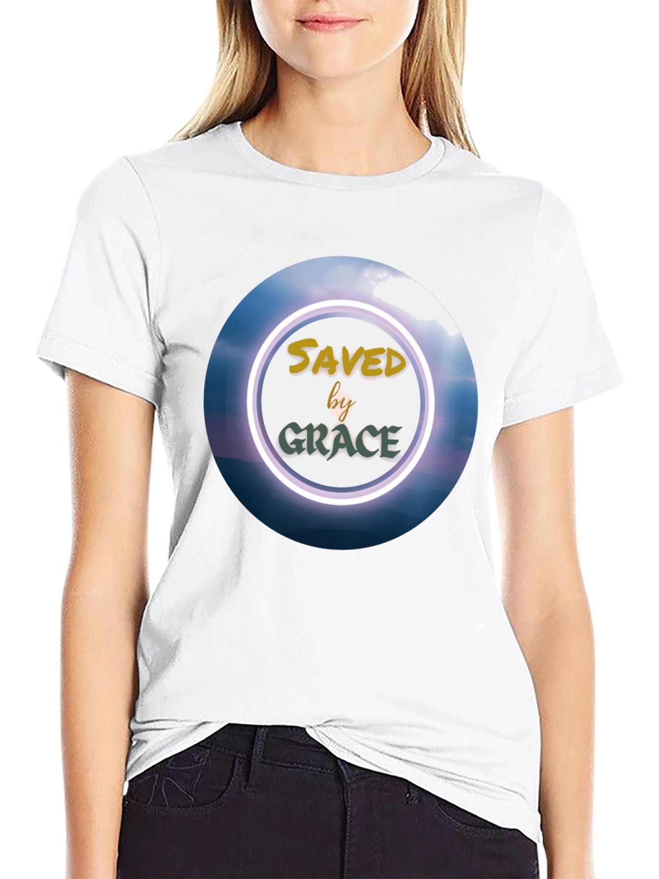 Saved by Grace T-Shirt Christian Apparel