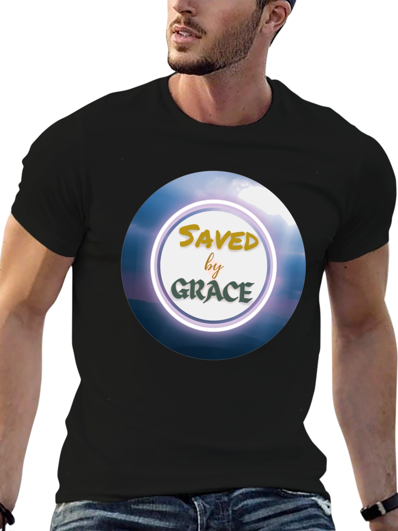 Saved by Grace T-Shirt Christian Apparel